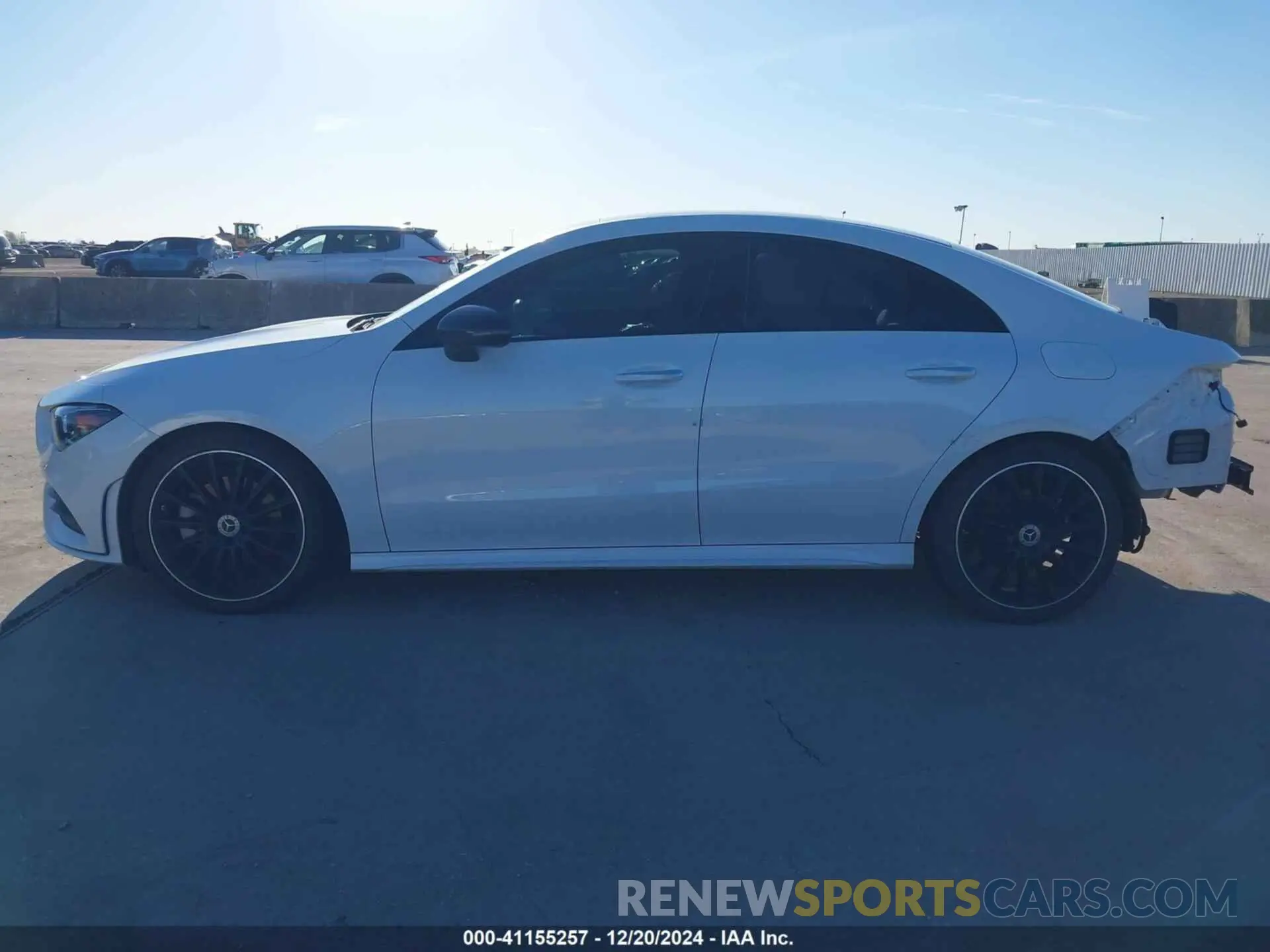 15 Photograph of a damaged car W1K5J4GB7NN314732 MERCEDES-BENZ CLA 250 COUPE 2022