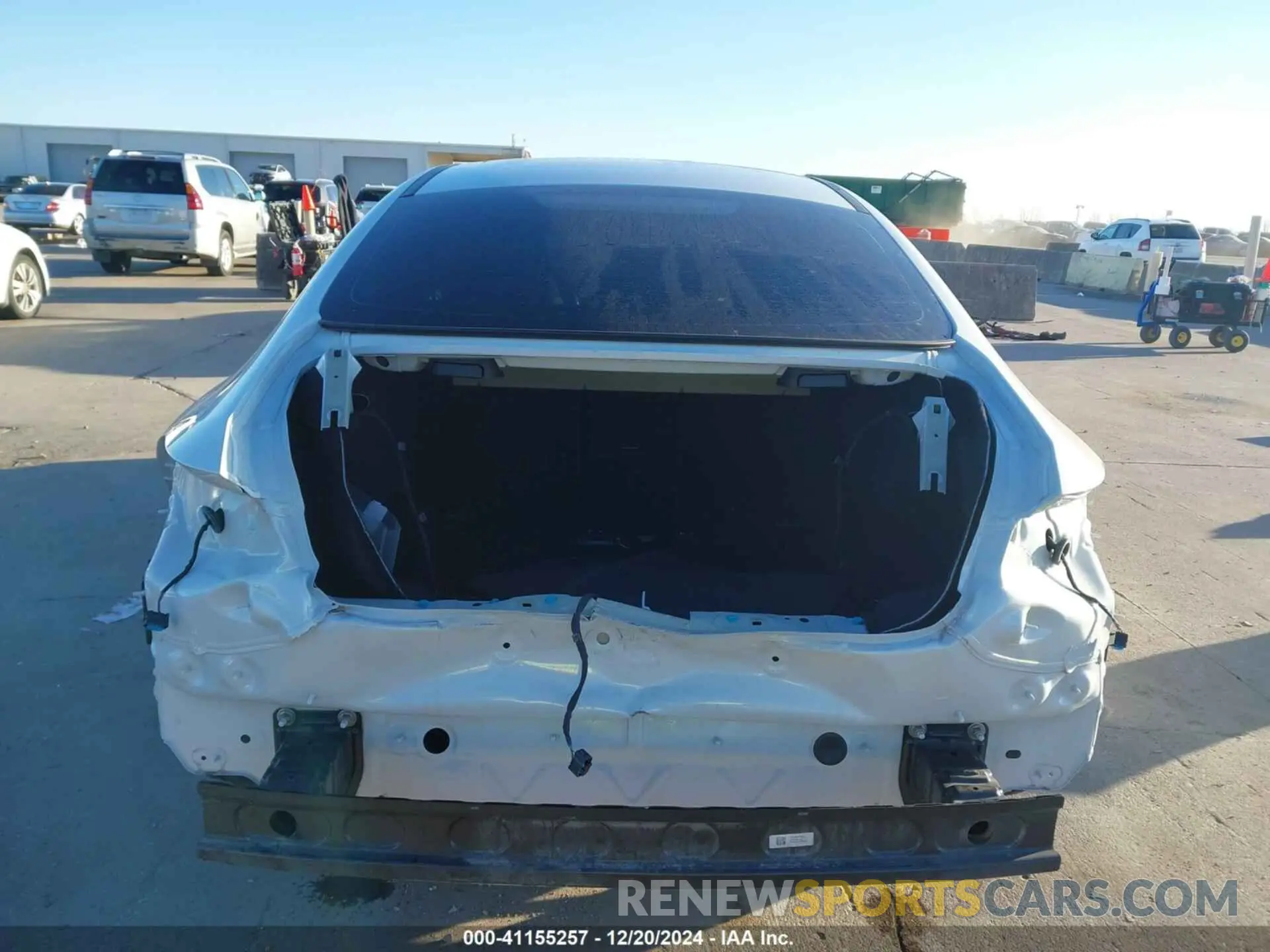 6 Photograph of a damaged car W1K5J4GB7NN314732 MERCEDES-BENZ CLA 250 COUPE 2022