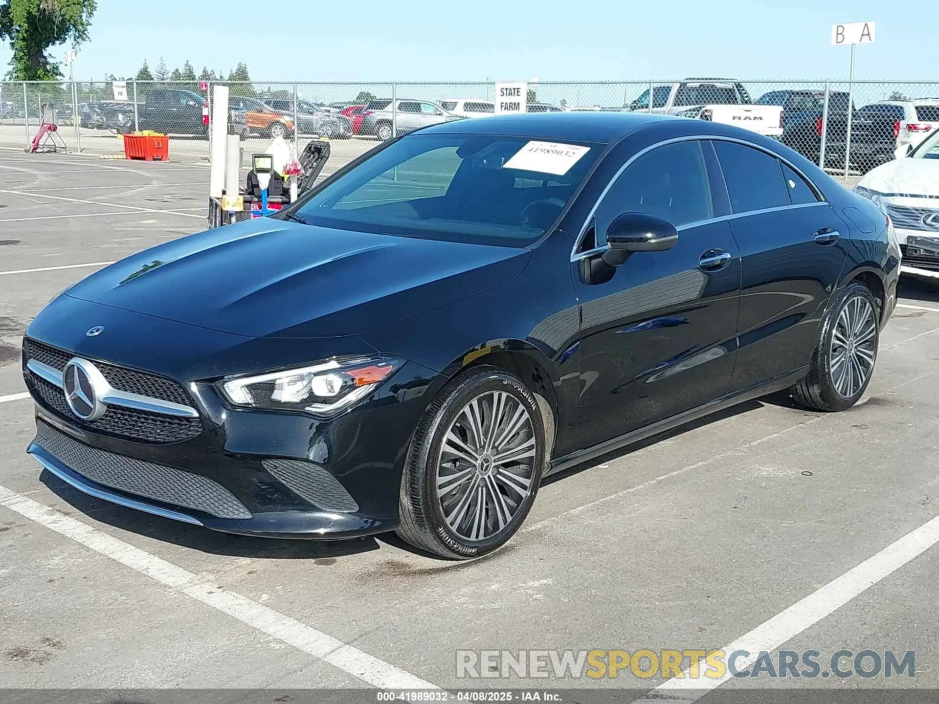 2 Photograph of a damaged car W1K5J4GB9NN250239 MERCEDES-BENZ CLA 250 COUPE 2022