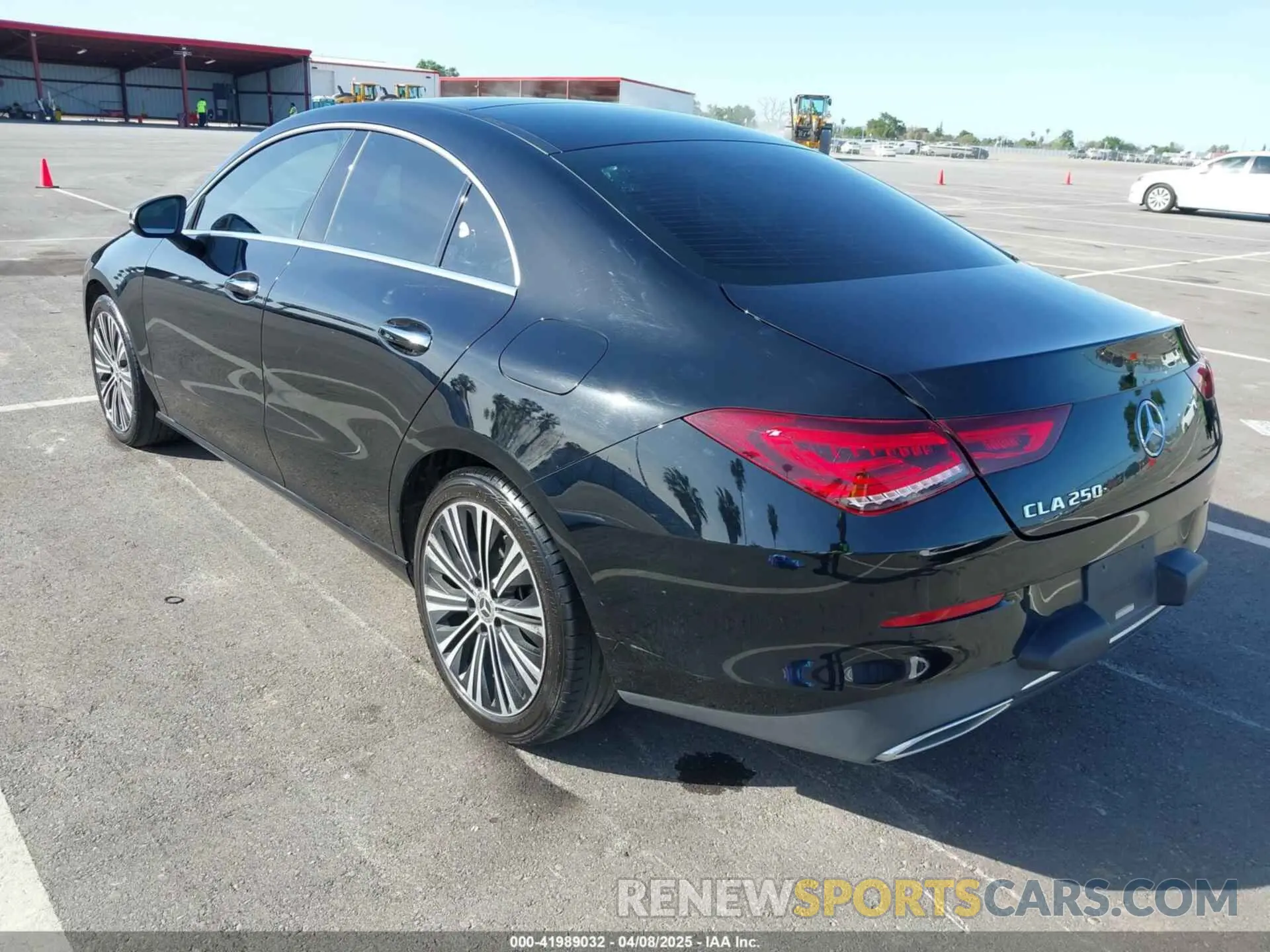 3 Photograph of a damaged car W1K5J4GB9NN250239 MERCEDES-BENZ CLA 250 COUPE 2022