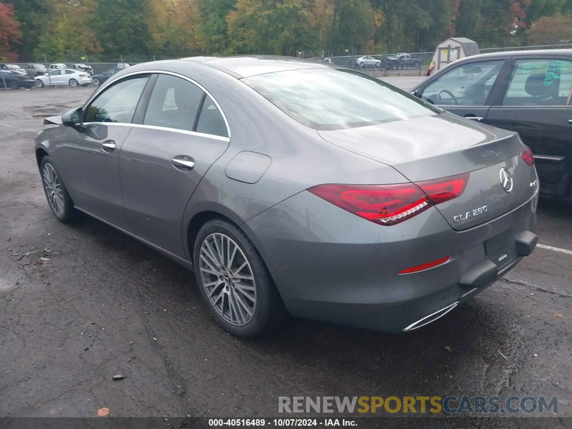 3 Photograph of a damaged car W1K5J4HB0NN287484 MERCEDES-BENZ CLA 250 COUPE 2022