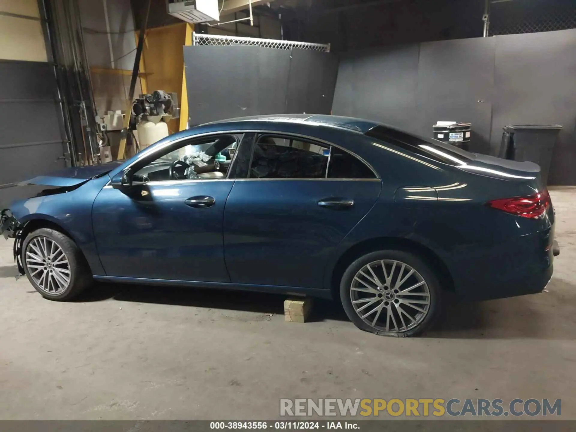 13 Photograph of a damaged car W1K5J4HB1NN298767 MERCEDES-BENZ CLA 250 COUPE 2022