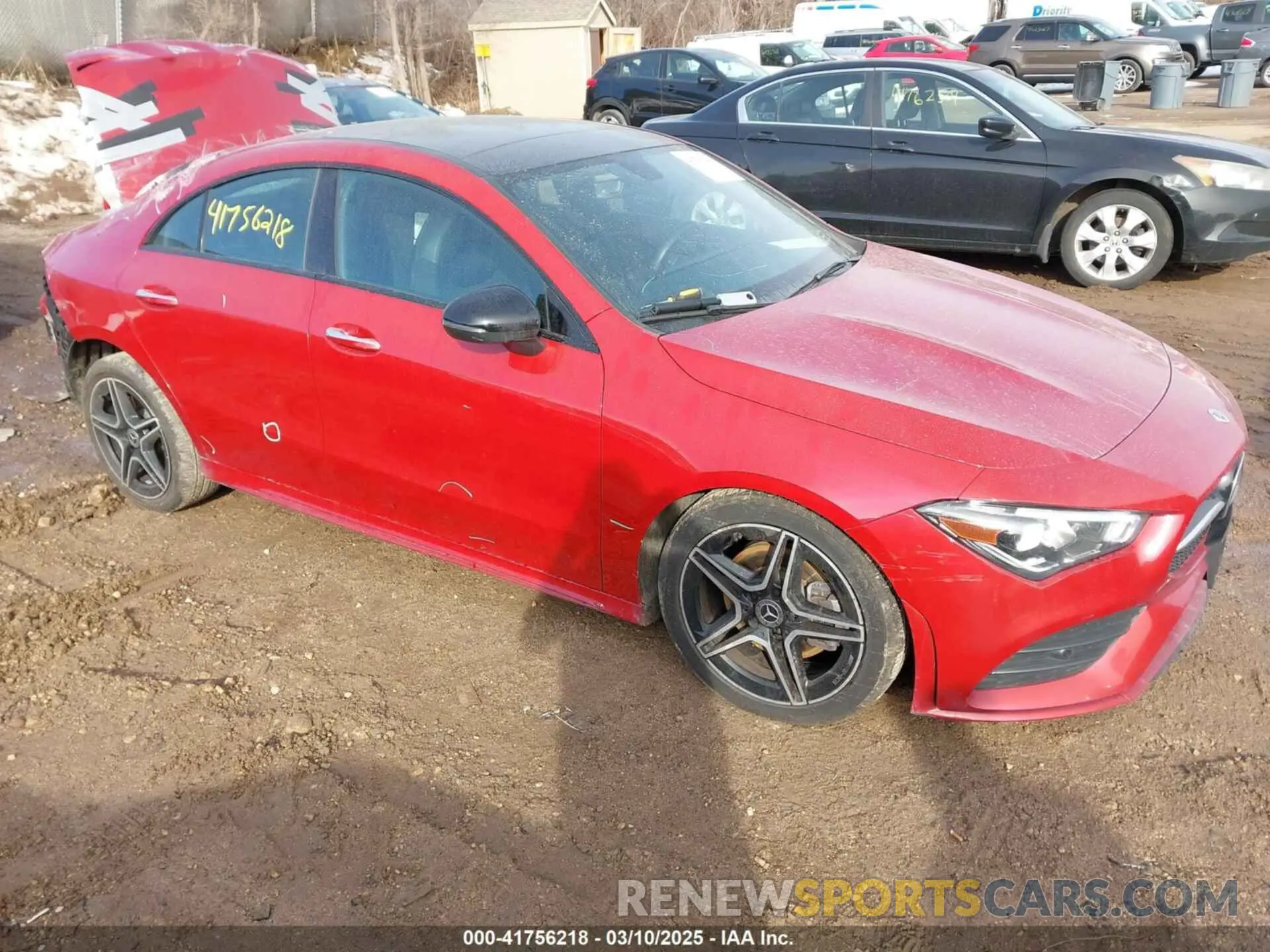 1 Photograph of a damaged car W1K5J4HB2NN272503 MERCEDES-BENZ CLA 250 COUPE 2022