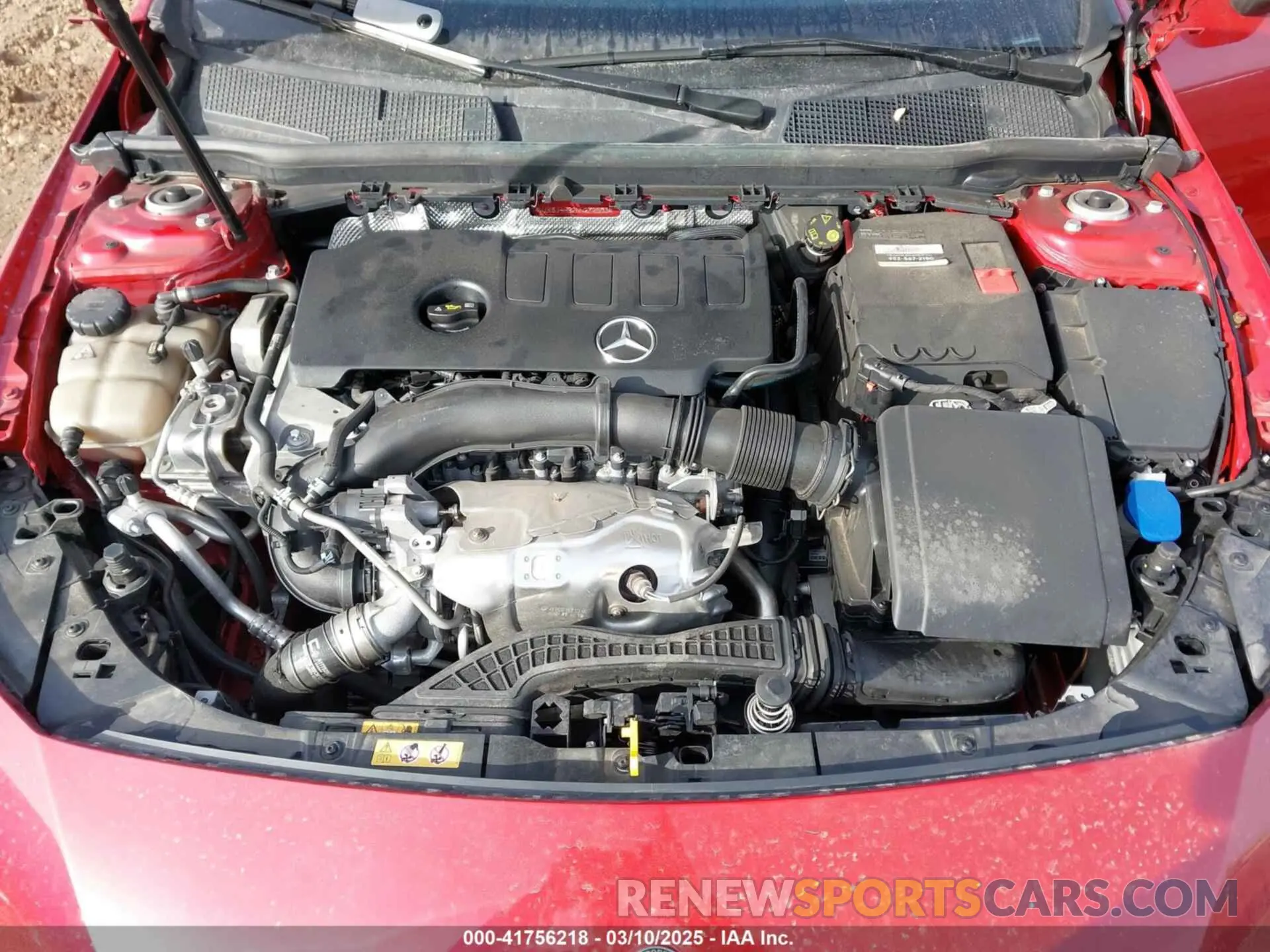 10 Photograph of a damaged car W1K5J4HB2NN272503 MERCEDES-BENZ CLA 250 COUPE 2022