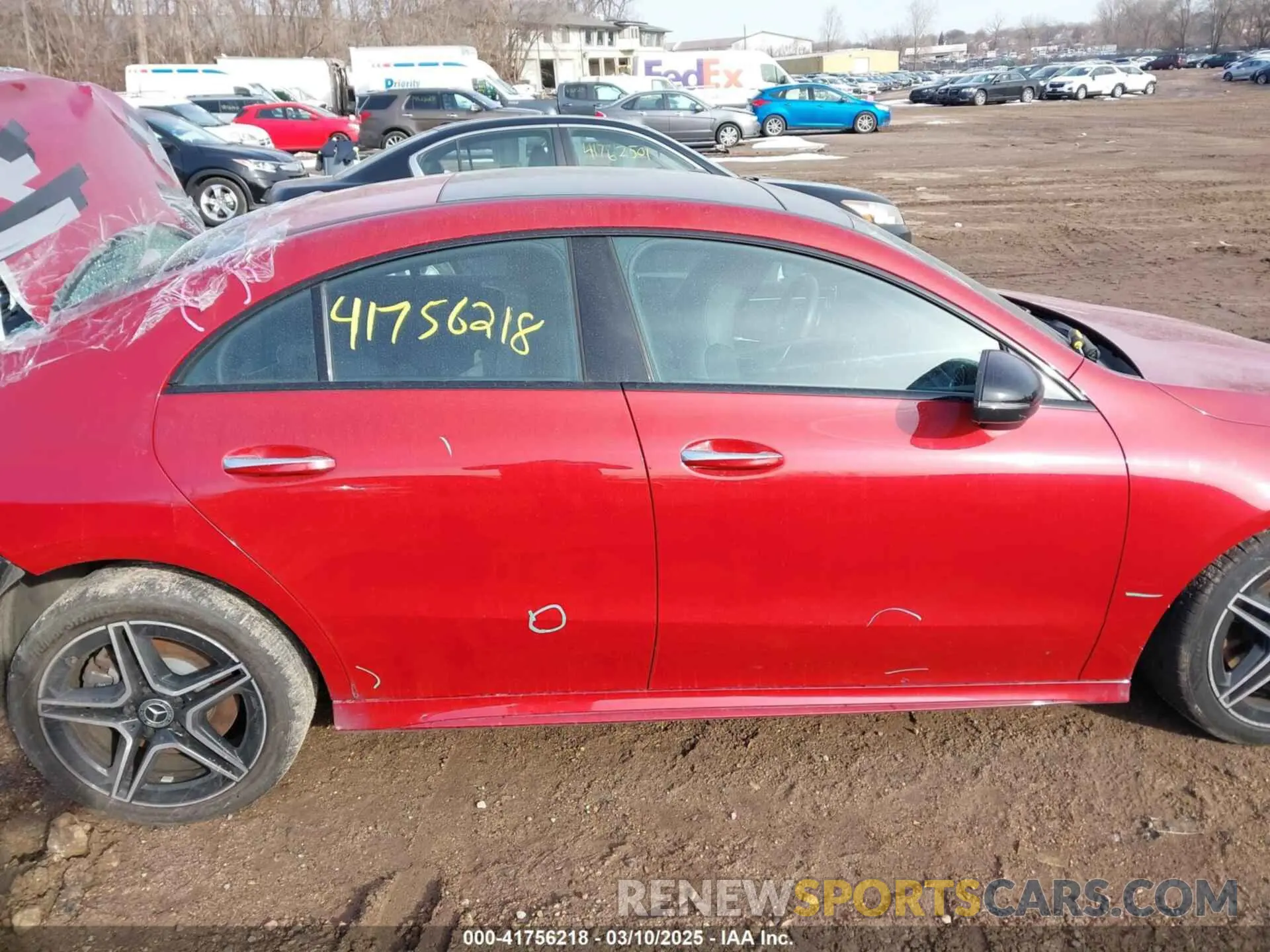 14 Photograph of a damaged car W1K5J4HB2NN272503 MERCEDES-BENZ CLA 250 COUPE 2022