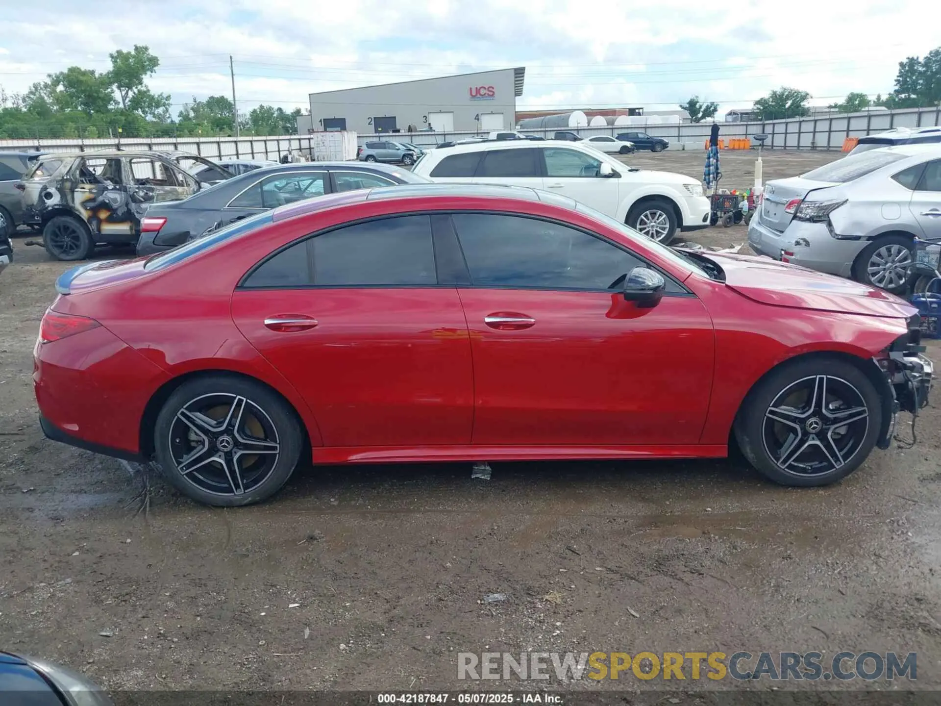 14 Photograph of a damaged car W1K5J4HB2NN286966 MERCEDES-BENZ CLA 250 COUPE 2022