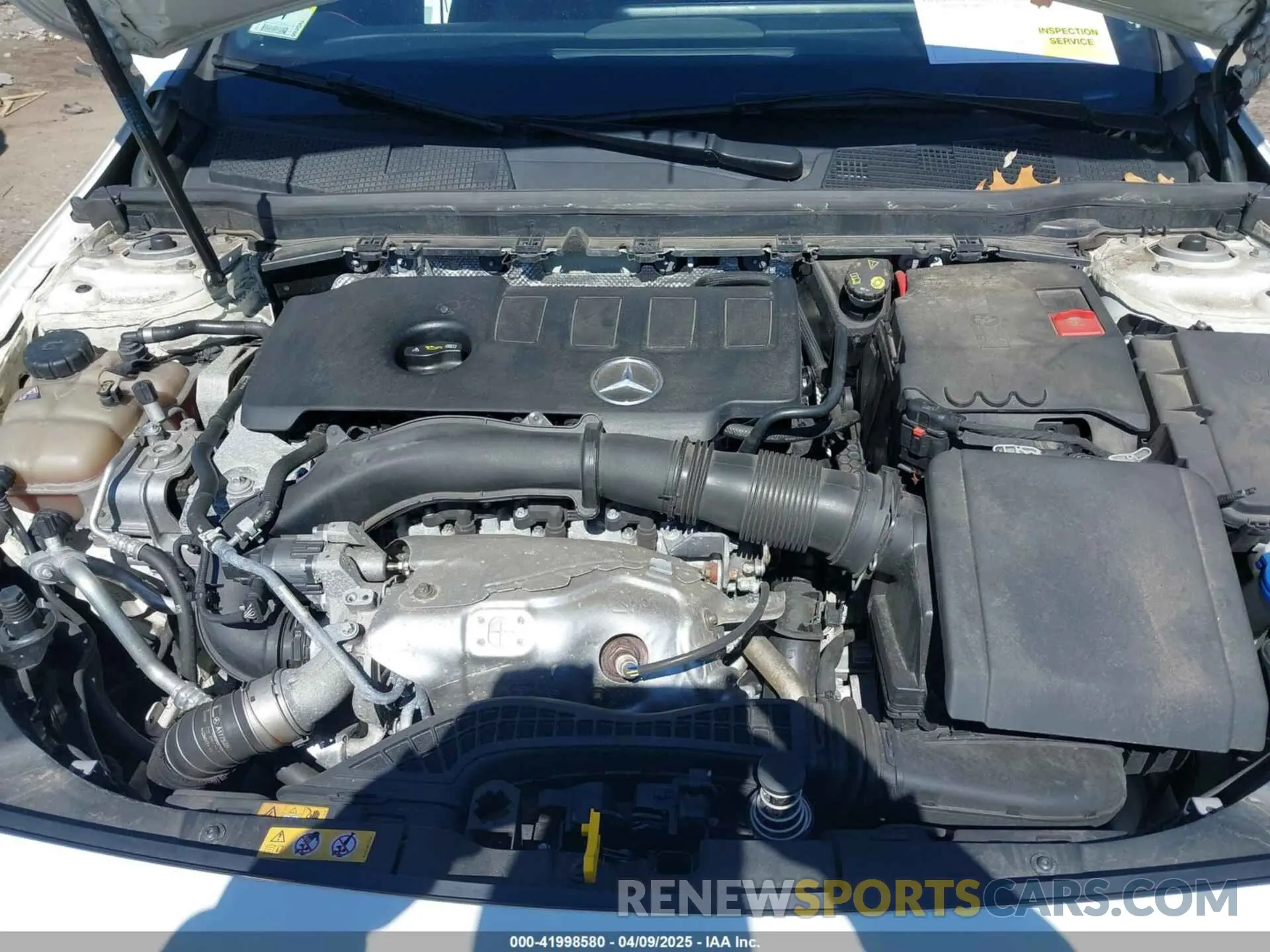 10 Photograph of a damaged car W1K5J4HB3NN250588 MERCEDES-BENZ CLA 250 COUPE 2022