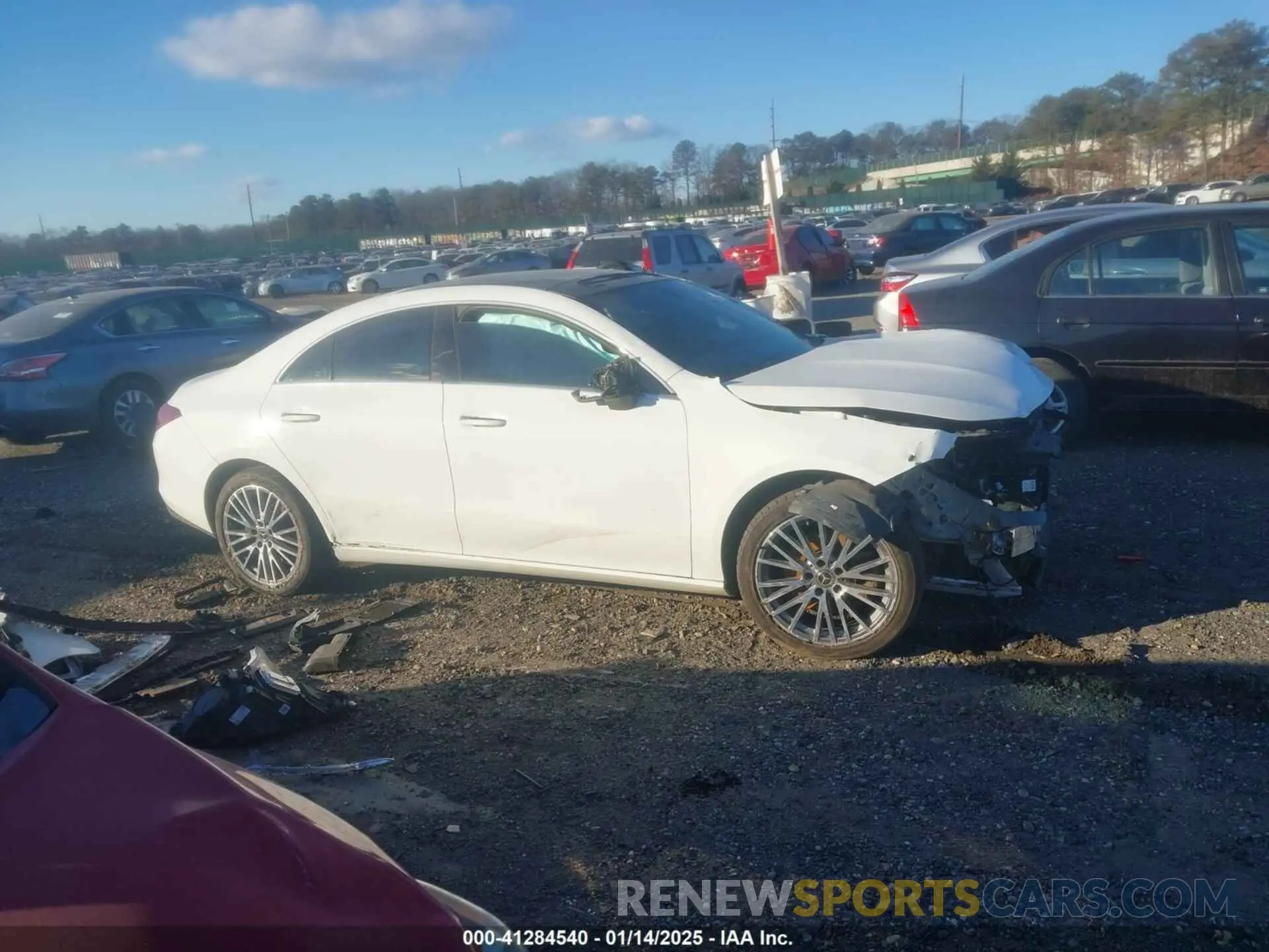 13 Photograph of a damaged car W1K5J4HB4NN288797 MERCEDES-BENZ CLA 250 COUPE 2022