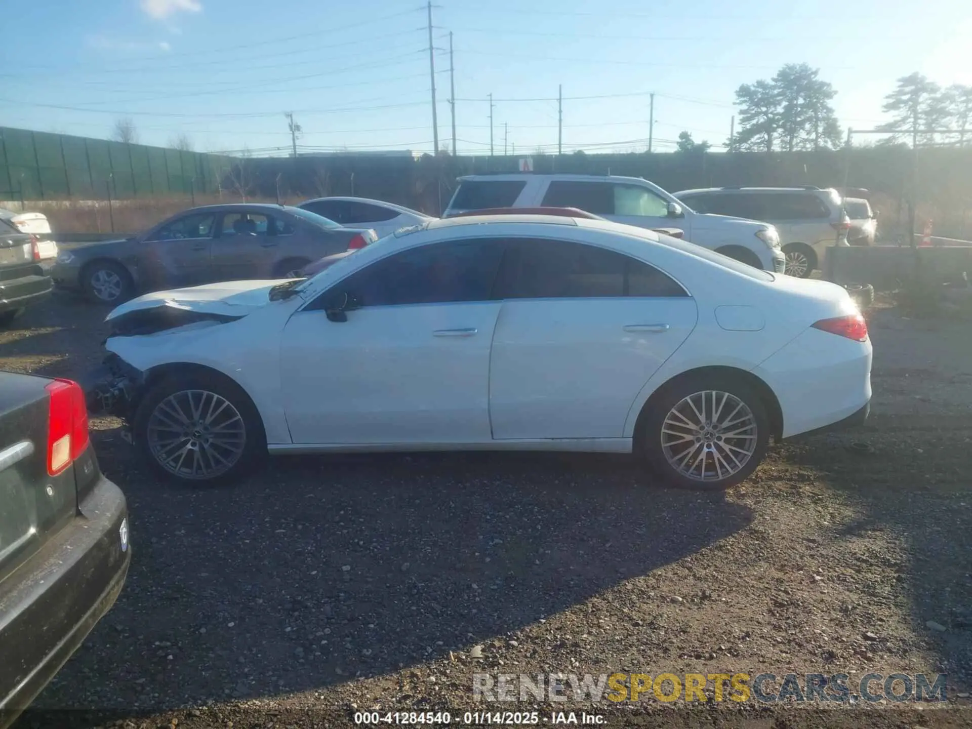 14 Photograph of a damaged car W1K5J4HB4NN288797 MERCEDES-BENZ CLA 250 COUPE 2022