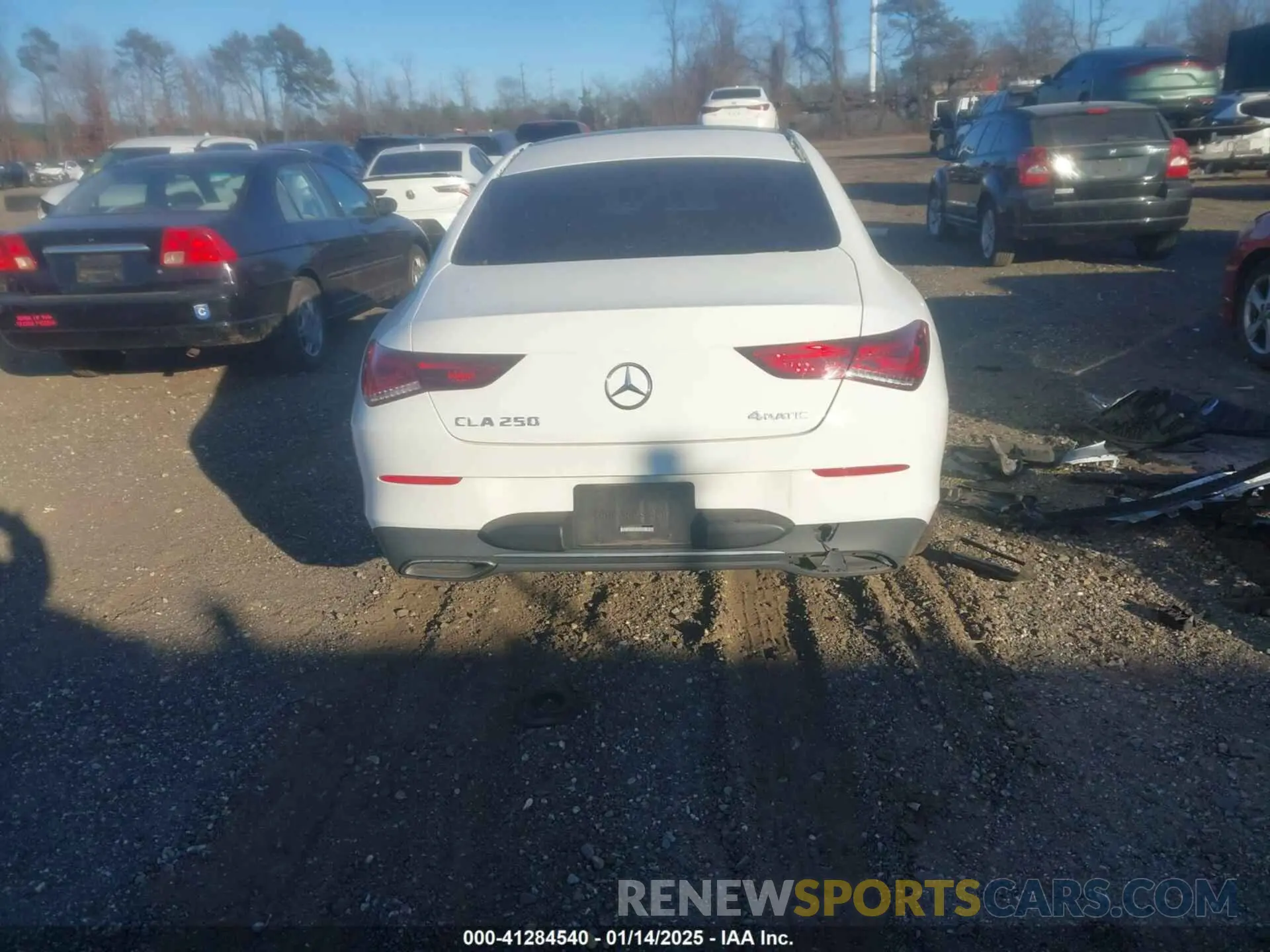 16 Photograph of a damaged car W1K5J4HB4NN288797 MERCEDES-BENZ CLA 250 COUPE 2022