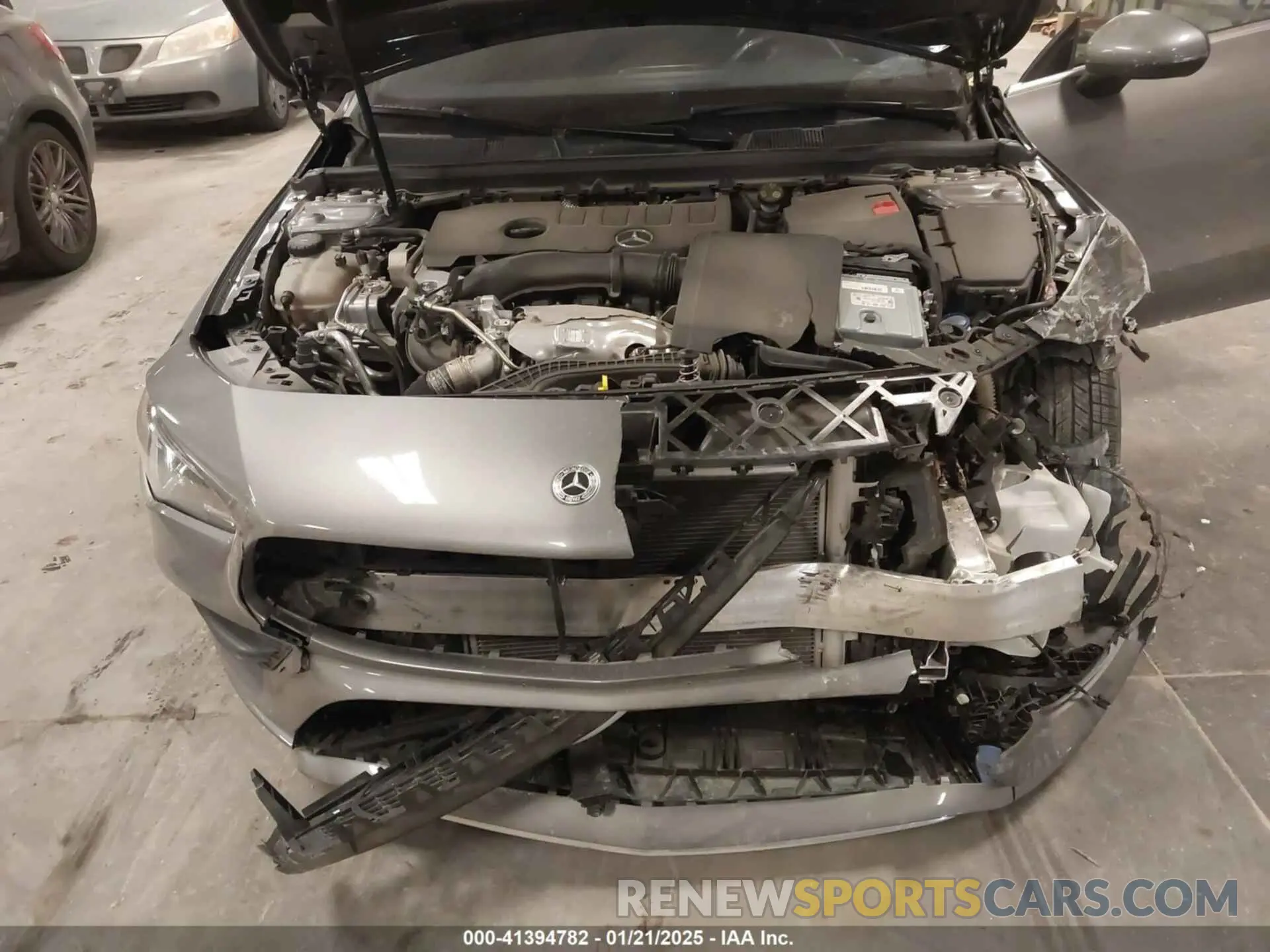 10 Photograph of a damaged car W1K5J4HB6NN293676 MERCEDES-BENZ CLA 250 COUPE 2022