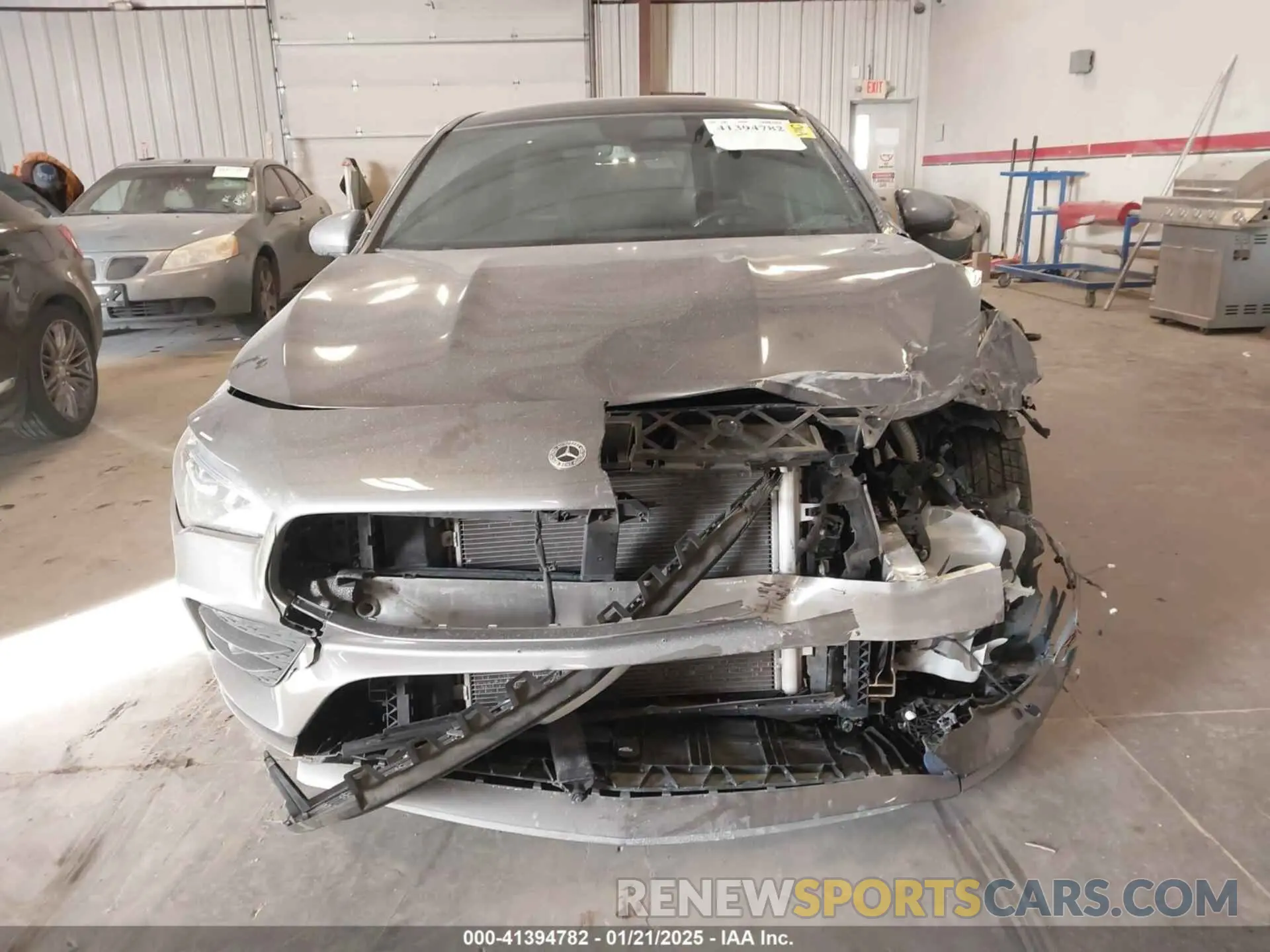 12 Photograph of a damaged car W1K5J4HB6NN293676 MERCEDES-BENZ CLA 250 COUPE 2022