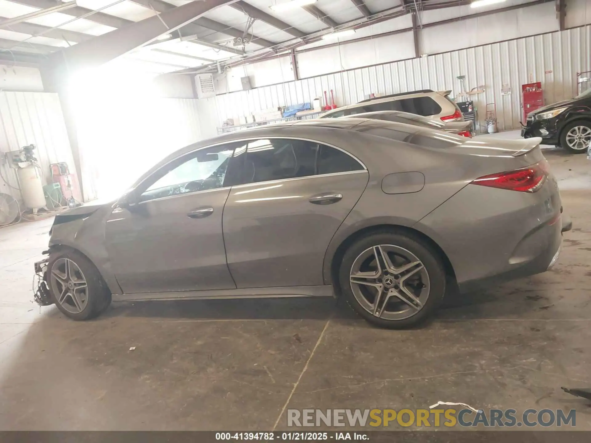 14 Photograph of a damaged car W1K5J4HB6NN293676 MERCEDES-BENZ CLA 250 COUPE 2022