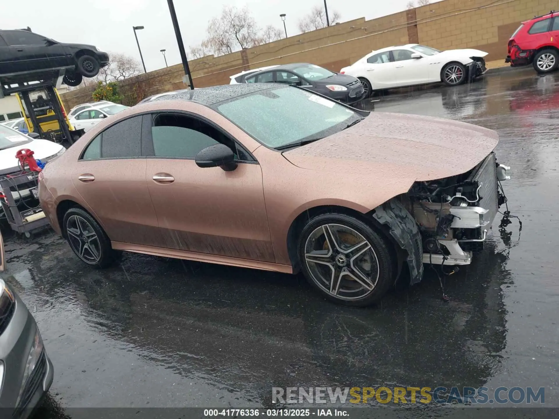 14 Photograph of a damaged car W1K5J4GB0PN329558 MERCEDES-BENZ CLA 250 COUPE 2023