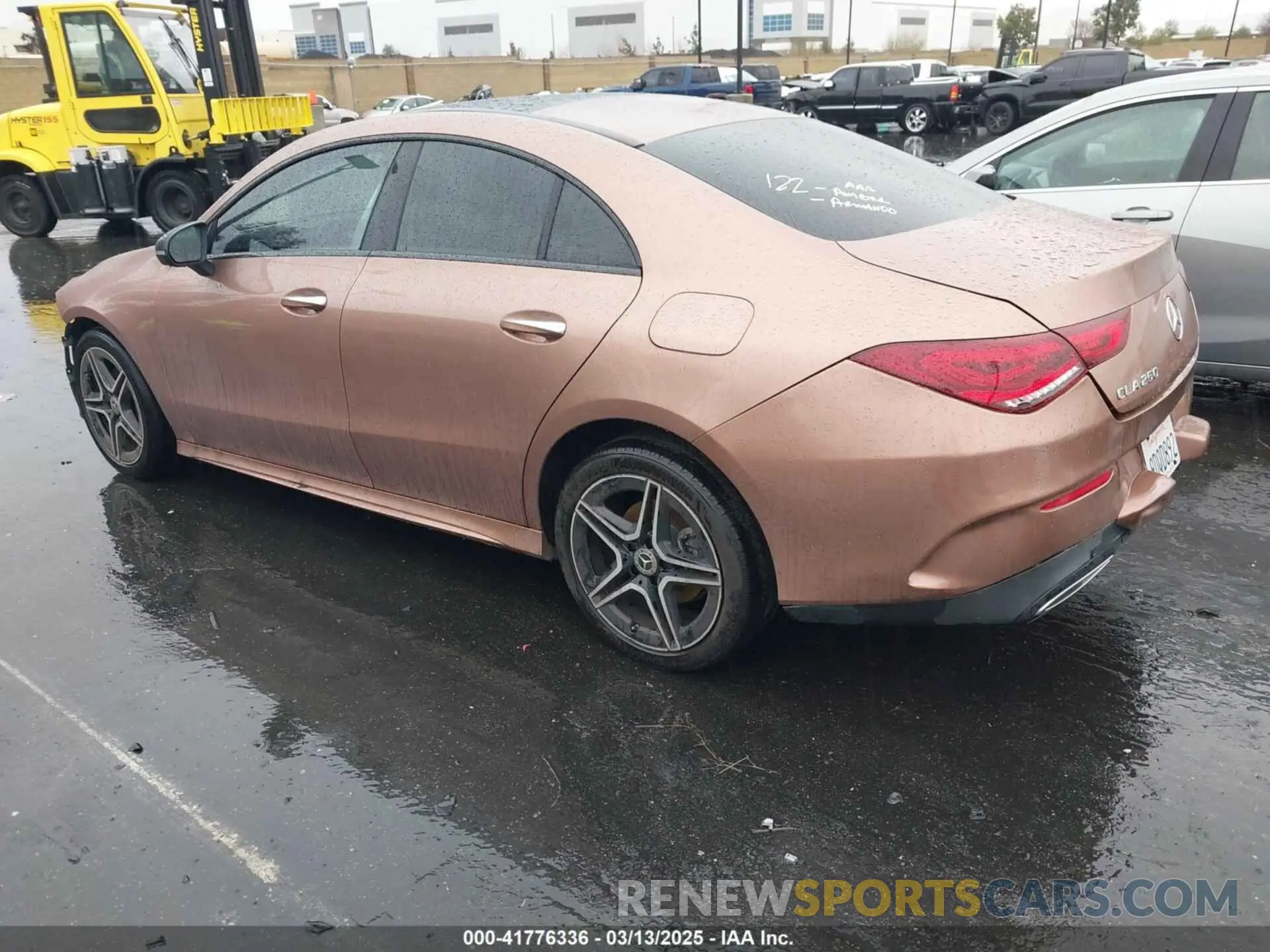 3 Photograph of a damaged car W1K5J4GB0PN329558 MERCEDES-BENZ CLA 250 COUPE 2023