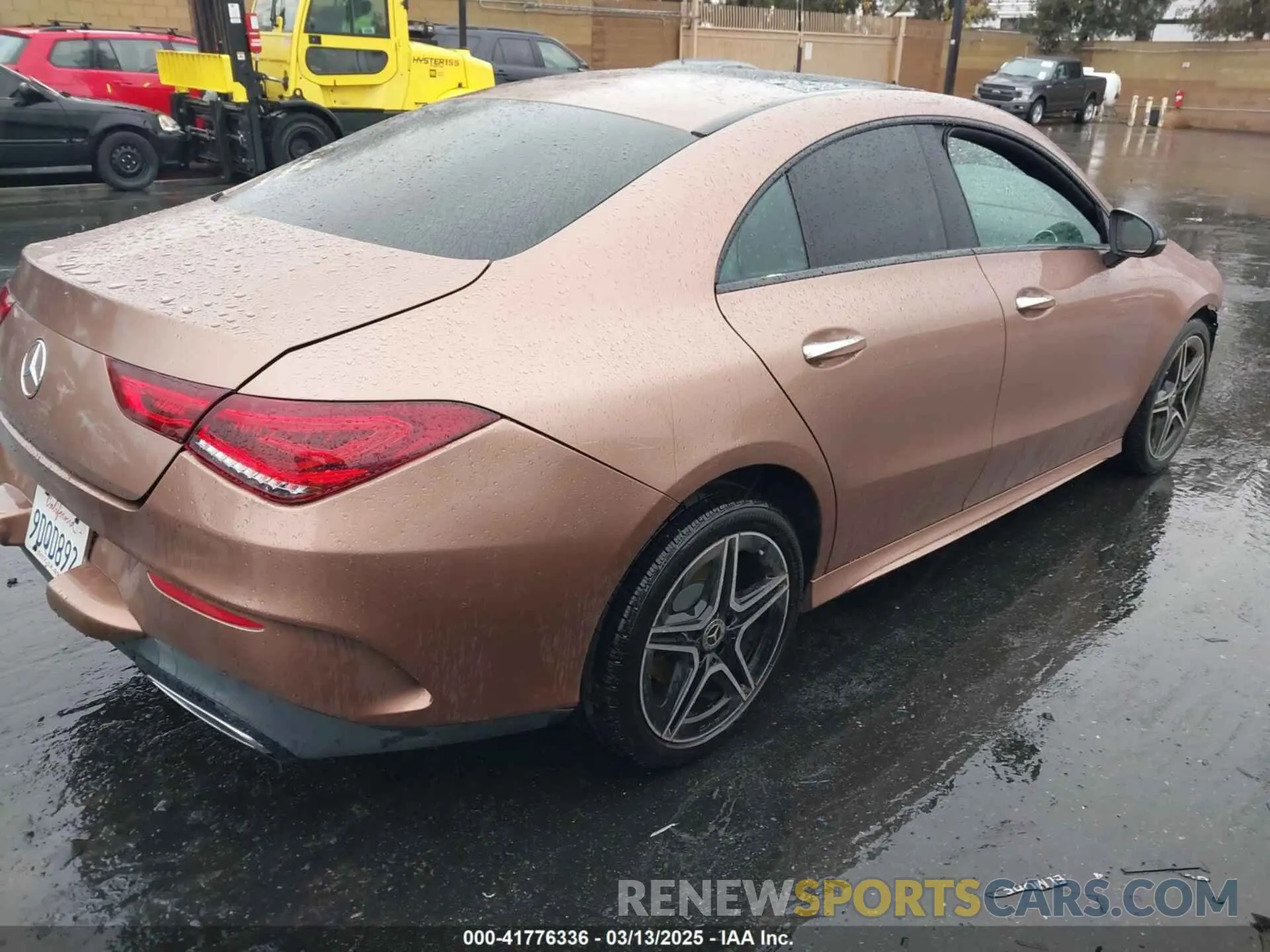 4 Photograph of a damaged car W1K5J4GB0PN329558 MERCEDES-BENZ CLA 250 COUPE 2023