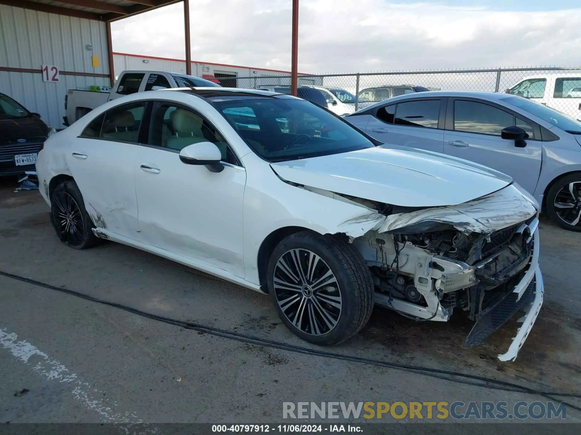 1 Photograph of a damaged car W1K5J4GB0PN335263 MERCEDES-BENZ CLA 250 COUPE 2023