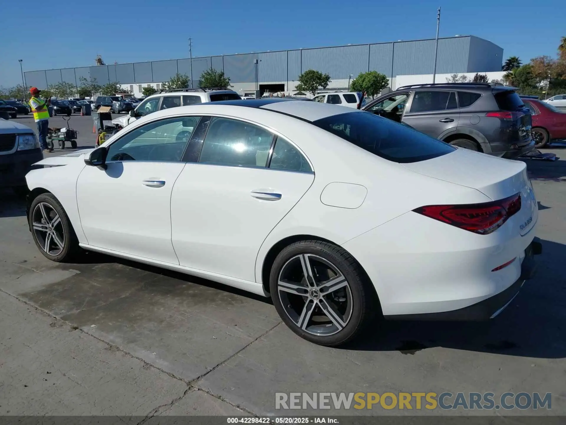 3 Photograph of a damaged car W1K5J4GB6PN412041 MERCEDES-BENZ CLA 250 COUPE 2023