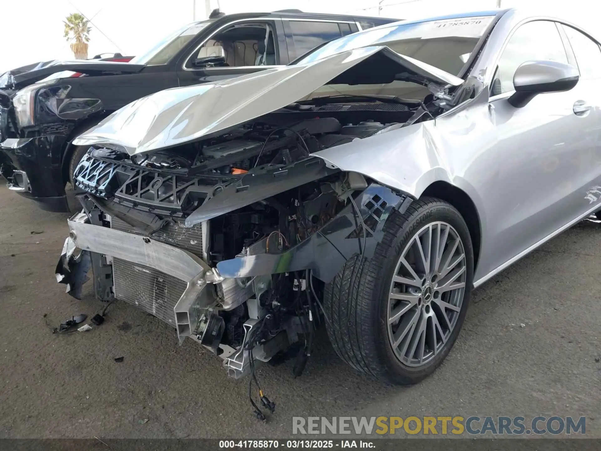 6 Photograph of a damaged car W1K5J4GB7PN386050 MERCEDES-BENZ CLA 250 COUPE 2023