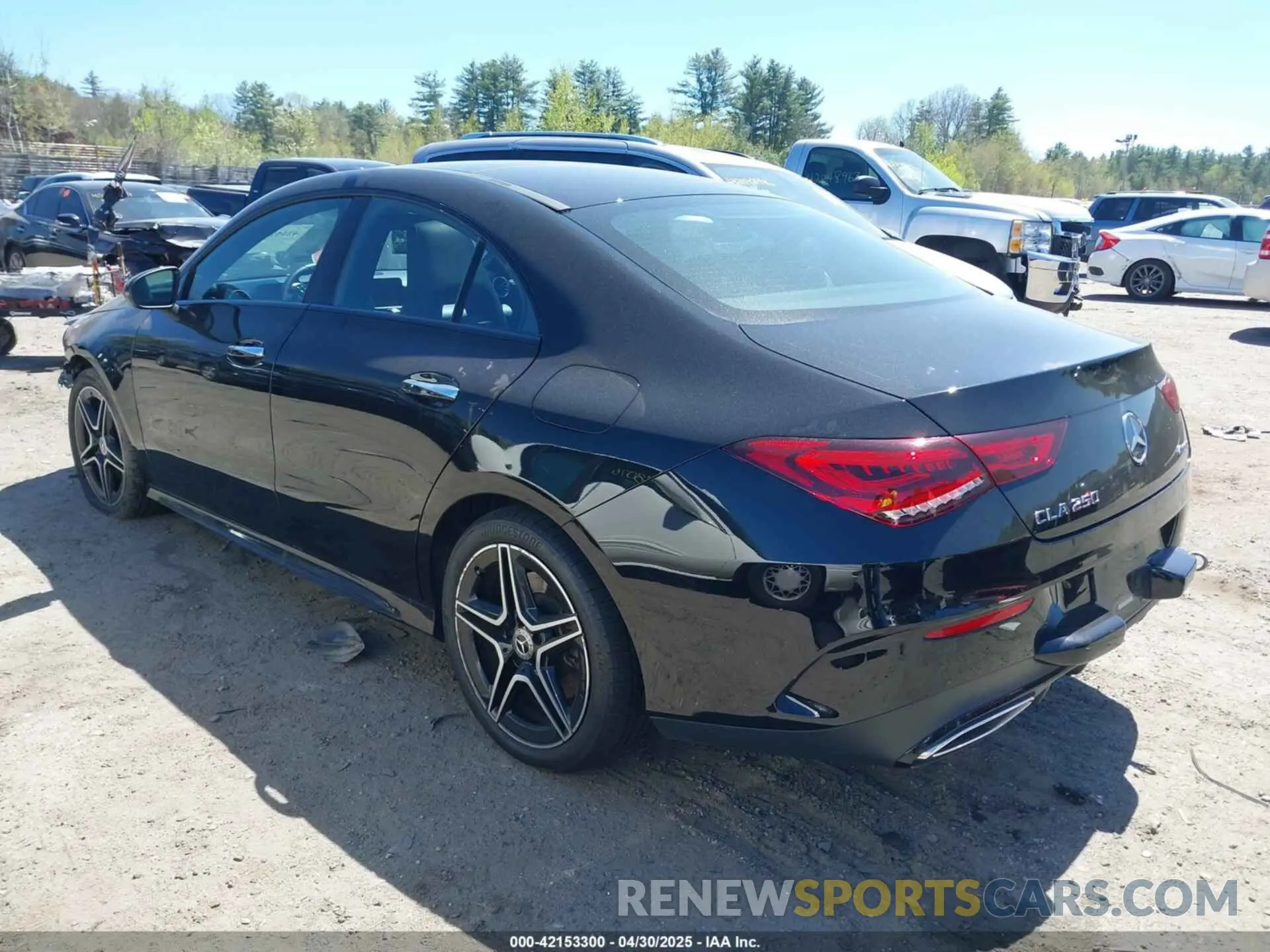 3 Photograph of a damaged car W1K5J4HB1PN408672 MERCEDES-BENZ CLA 250 COUPE 2023