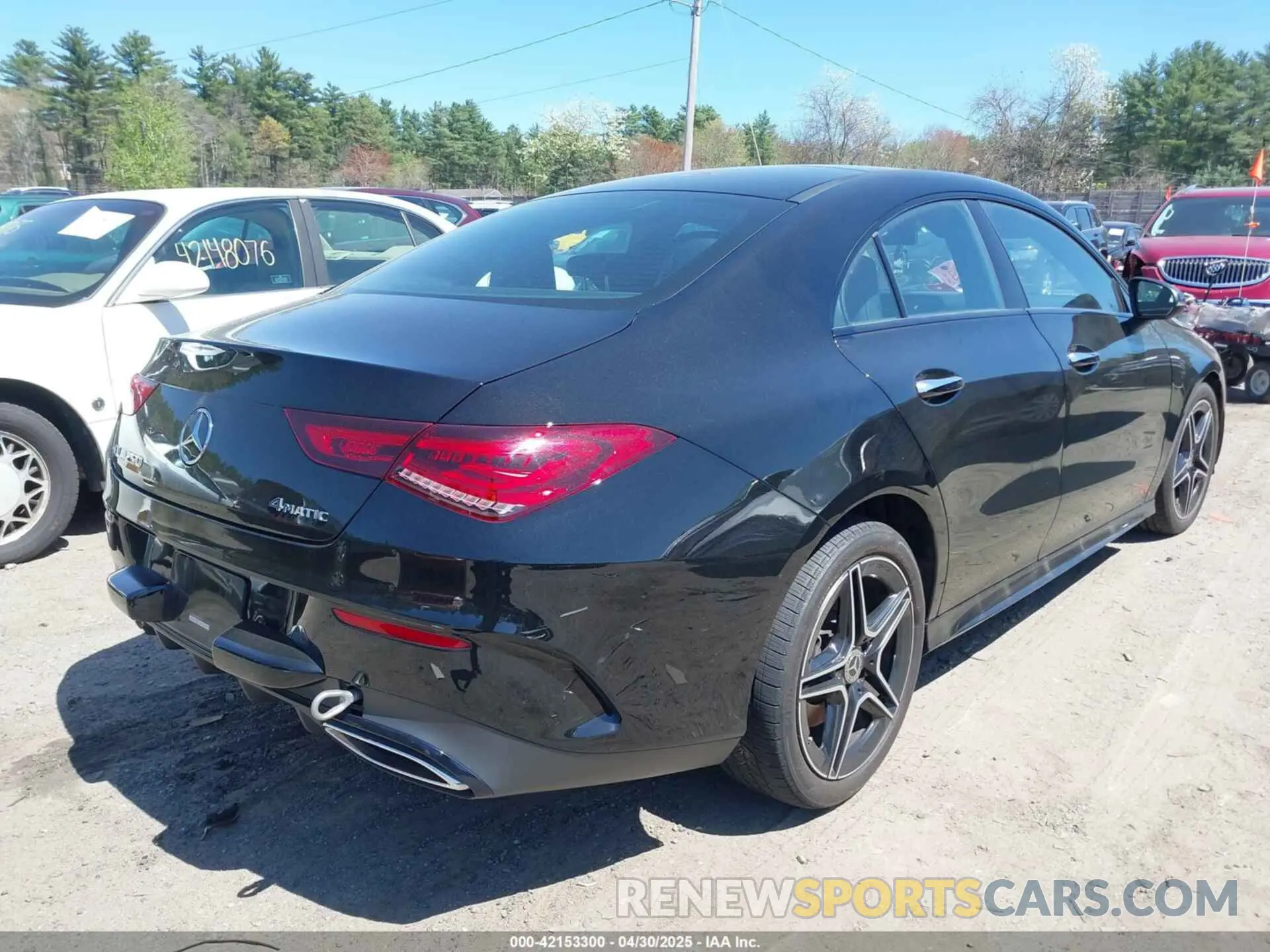 4 Photograph of a damaged car W1K5J4HB1PN408672 MERCEDES-BENZ CLA 250 COUPE 2023