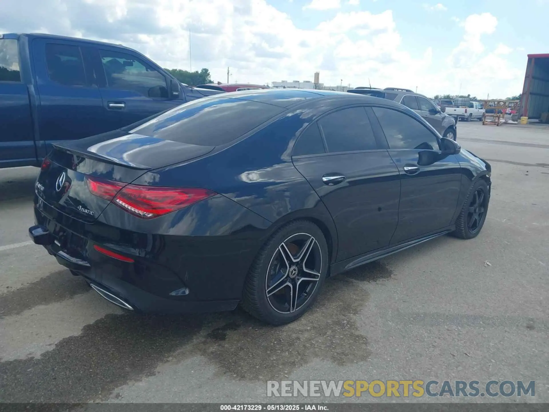 4 Photograph of a damaged car W1K5J4HB2PN384253 MERCEDES-BENZ CLA 250 COUPE 2023