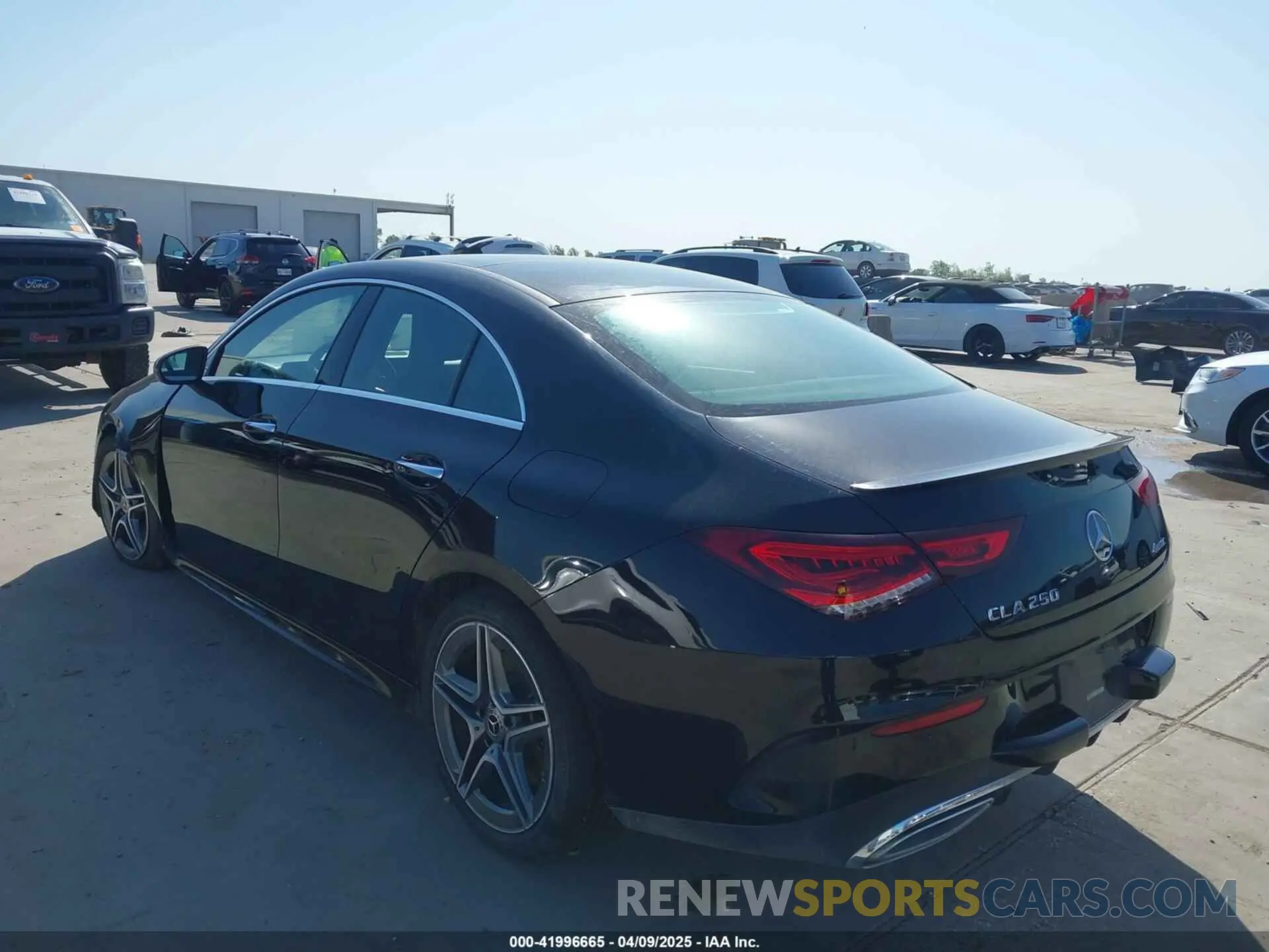 3 Photograph of a damaged car W1K5J4HB2PN389257 MERCEDES-BENZ CLA 250 COUPE 2023