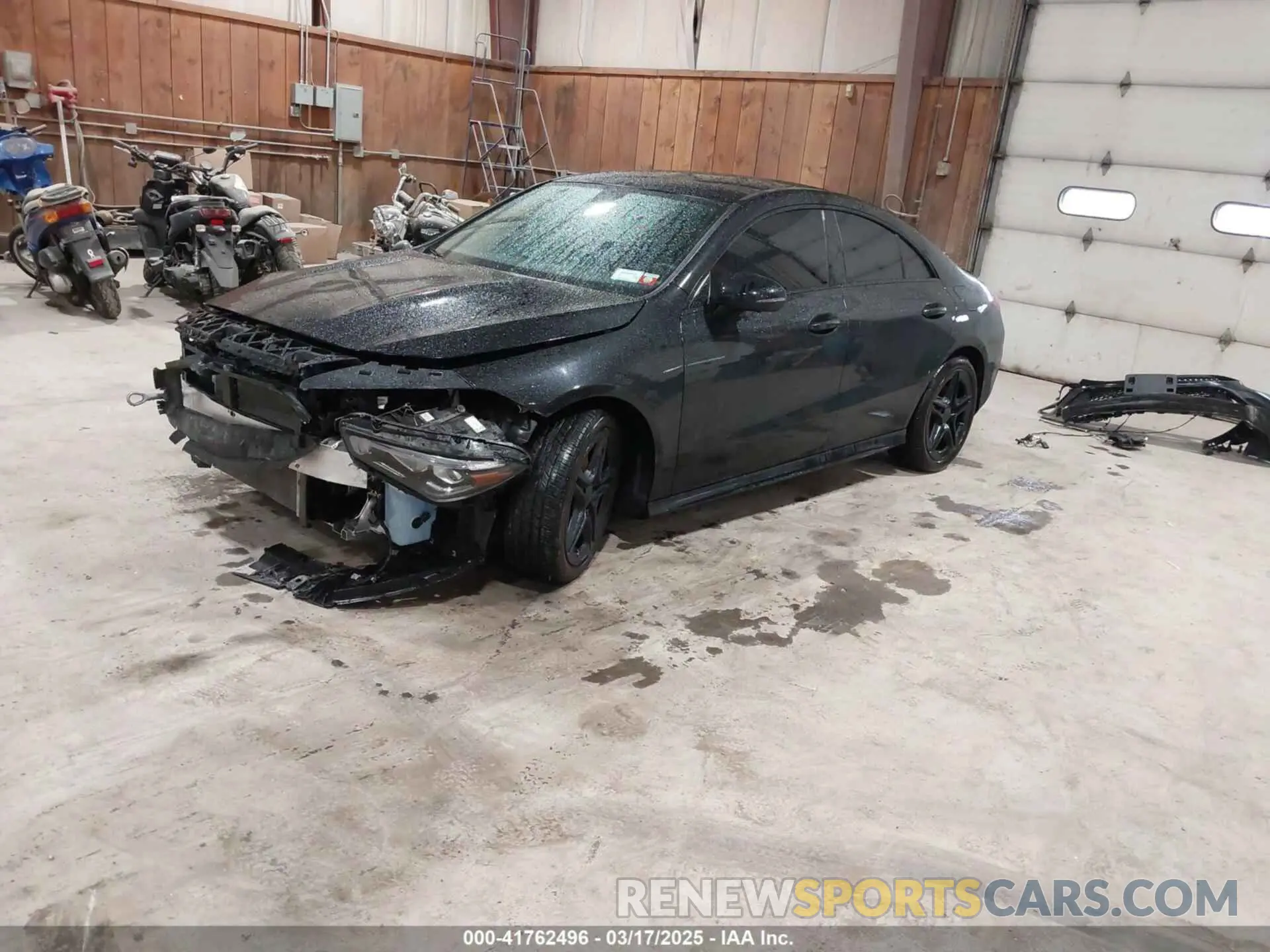 2 Photograph of a damaged car W1K5J4HB3PN375934 MERCEDES-BENZ CLA 250 COUPE 2023