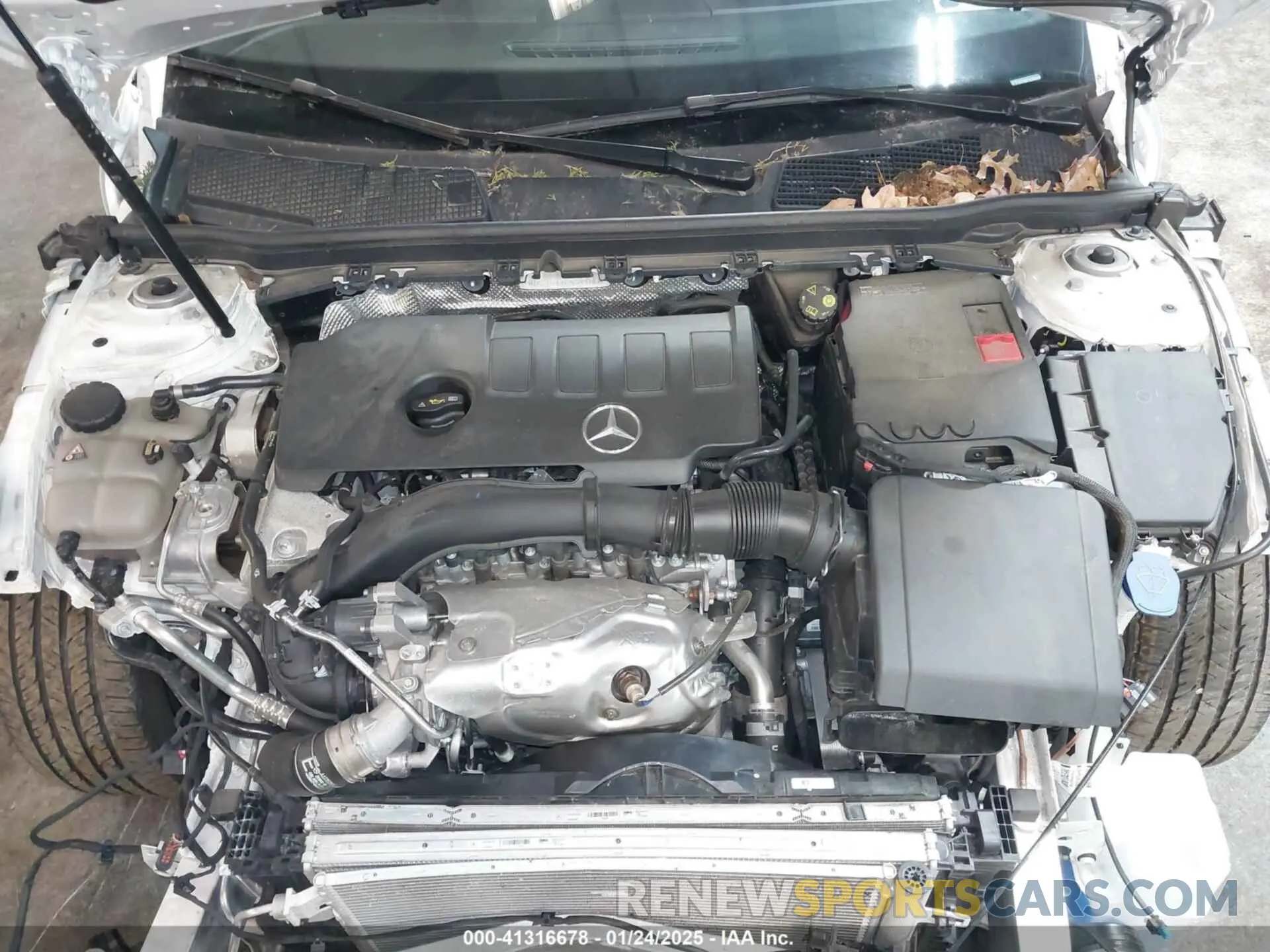 10 Photograph of a damaged car W1K5J4HB6PN388659 MERCEDES-BENZ CLA 250 COUPE 2023