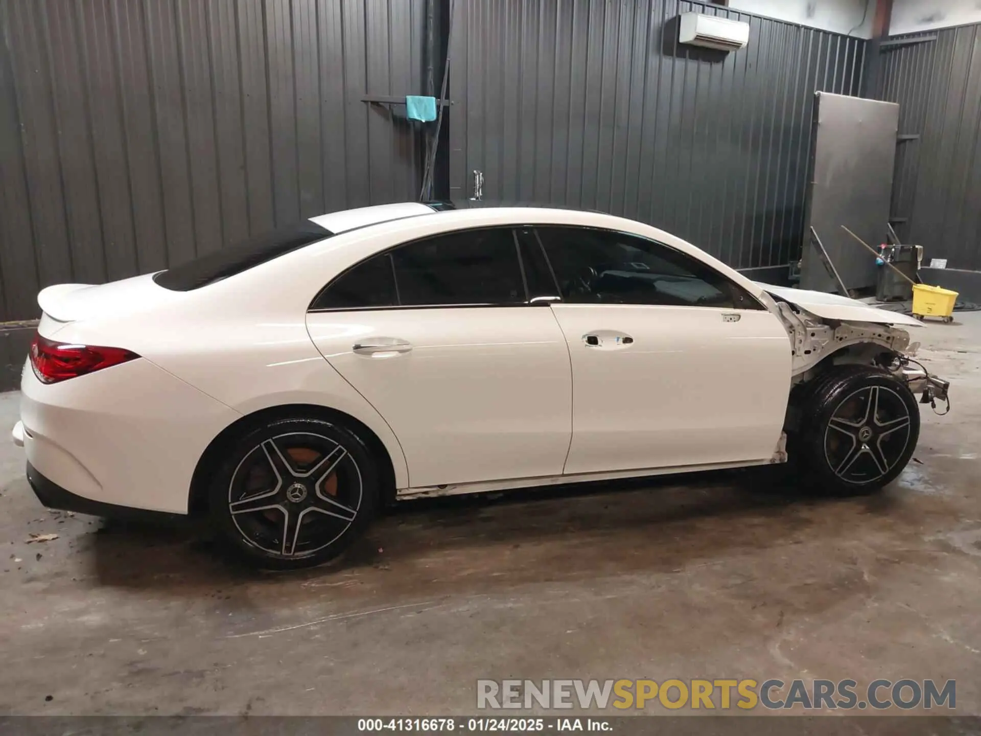 14 Photograph of a damaged car W1K5J4HB6PN388659 MERCEDES-BENZ CLA 250 COUPE 2023