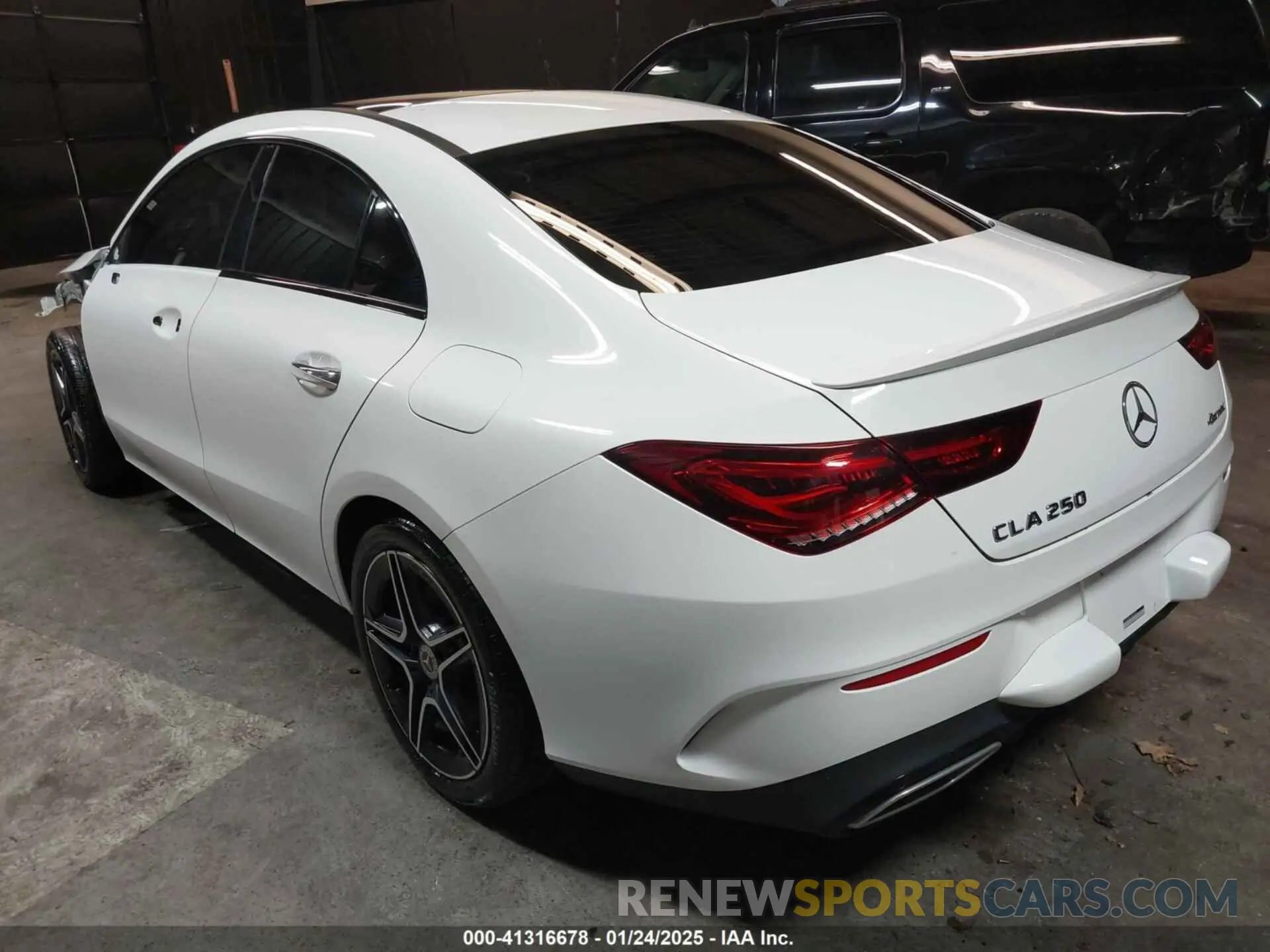 3 Photograph of a damaged car W1K5J4HB6PN388659 MERCEDES-BENZ CLA 250 COUPE 2023