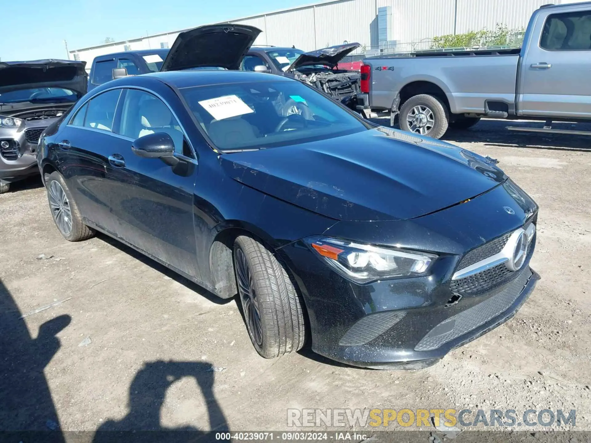 1 Photograph of a damaged car W1K5J4HB6PN403015 MERCEDES-BENZ CLA 250 COUPE 2023