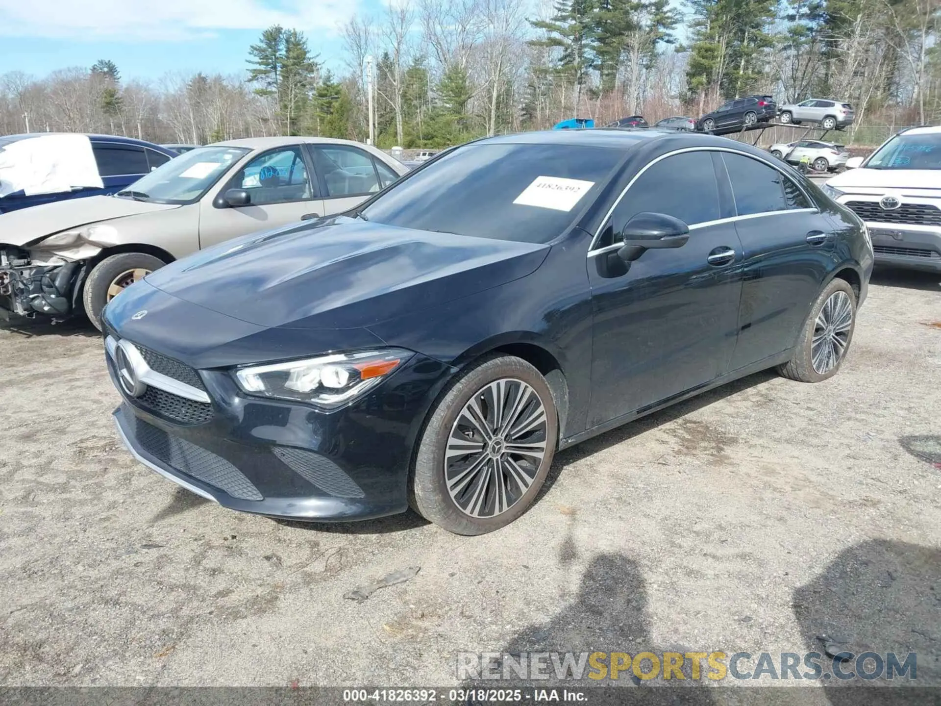 2 Photograph of a damaged car W1K5J4HBXPN338301 MERCEDES-BENZ CLA 250 COUPE 2023