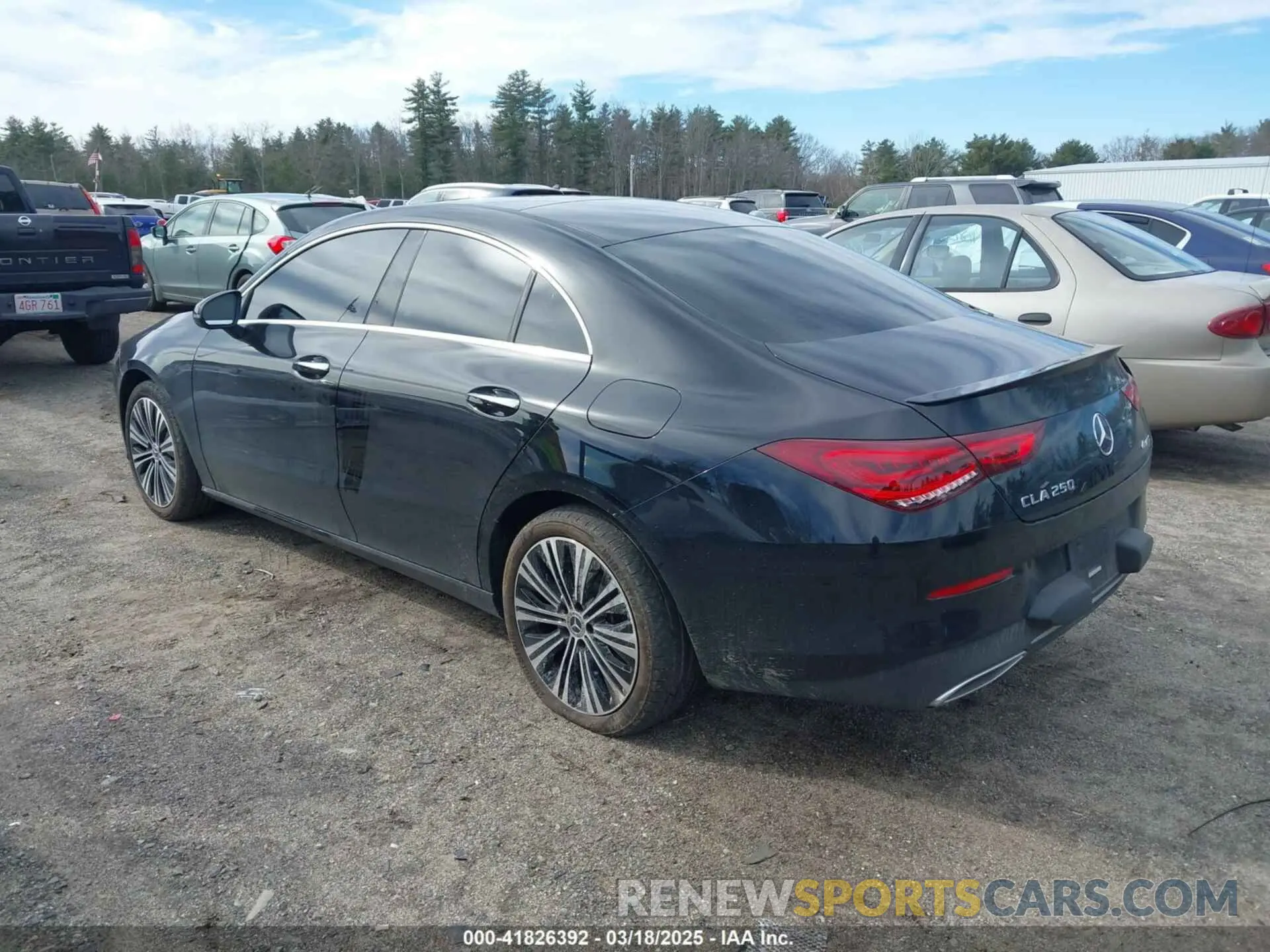 3 Photograph of a damaged car W1K5J4HBXPN338301 MERCEDES-BENZ CLA 250 COUPE 2023