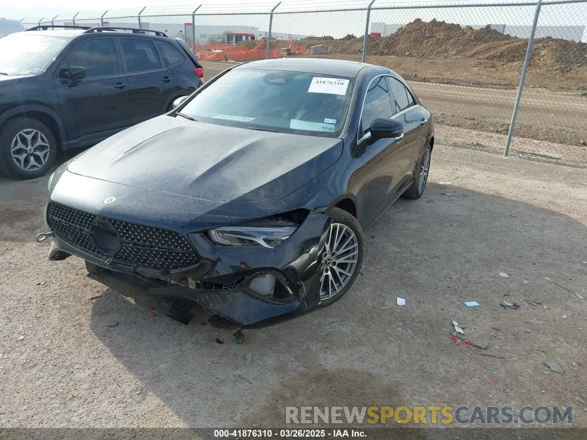 2 Photograph of a damaged car W1K5J4GB0RN452702 MERCEDES-BENZ CLA 250 COUPE 2024