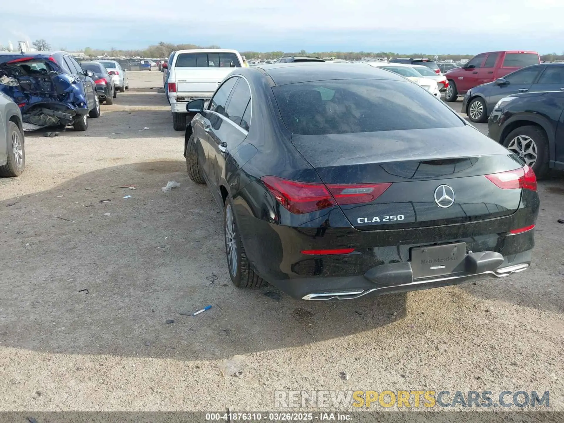 3 Photograph of a damaged car W1K5J4GB0RN452702 MERCEDES-BENZ CLA 250 COUPE 2024