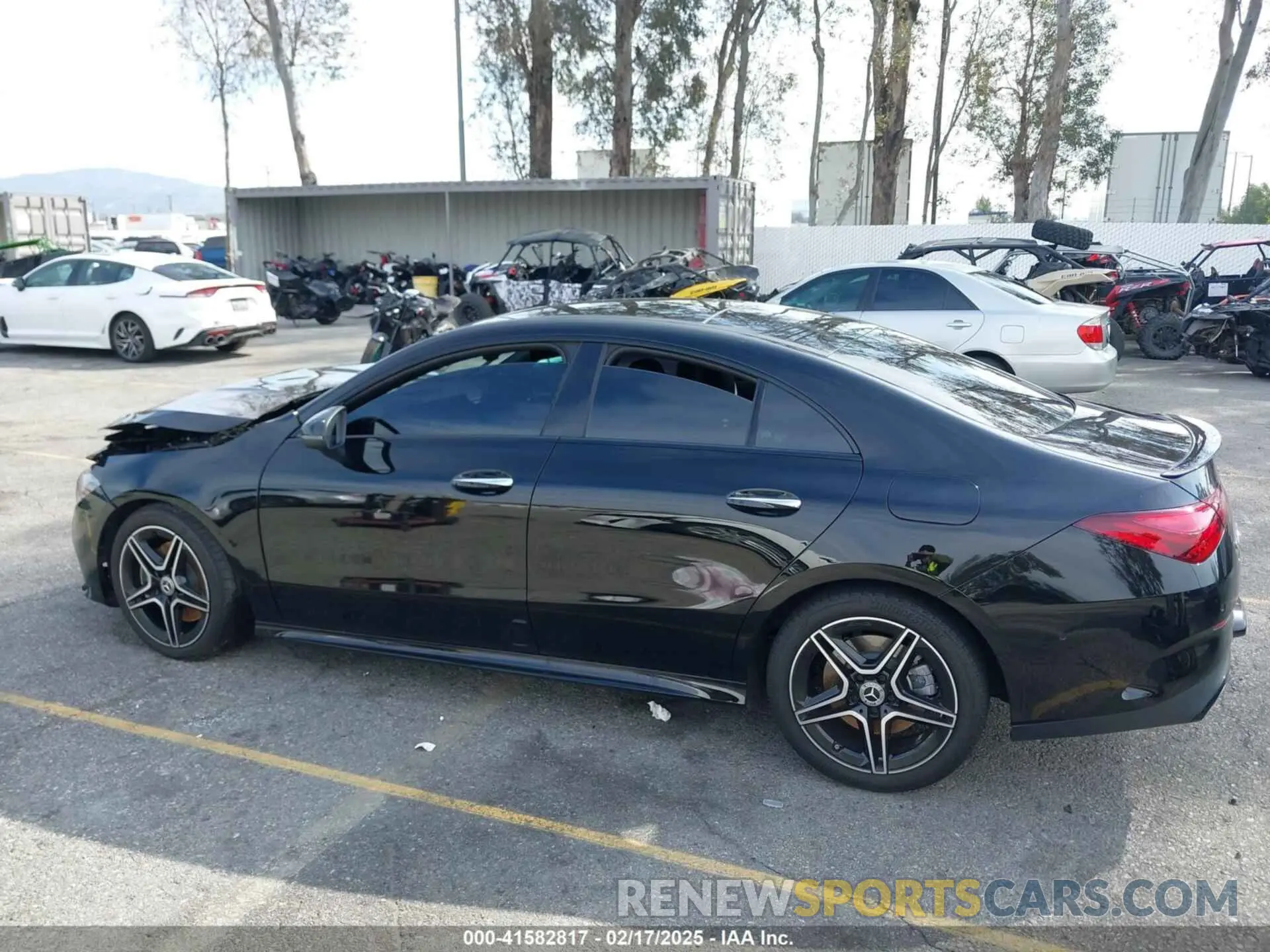 13 Photograph of a damaged car W1K5J4GB4RN451651 MERCEDES-BENZ CLA 250 COUPE 2024