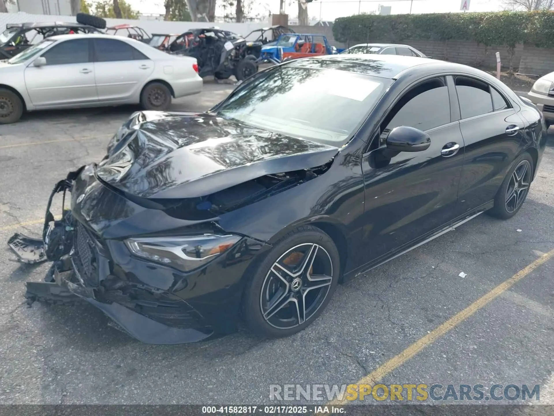 2 Photograph of a damaged car W1K5J4GB4RN451651 MERCEDES-BENZ CLA 250 COUPE 2024