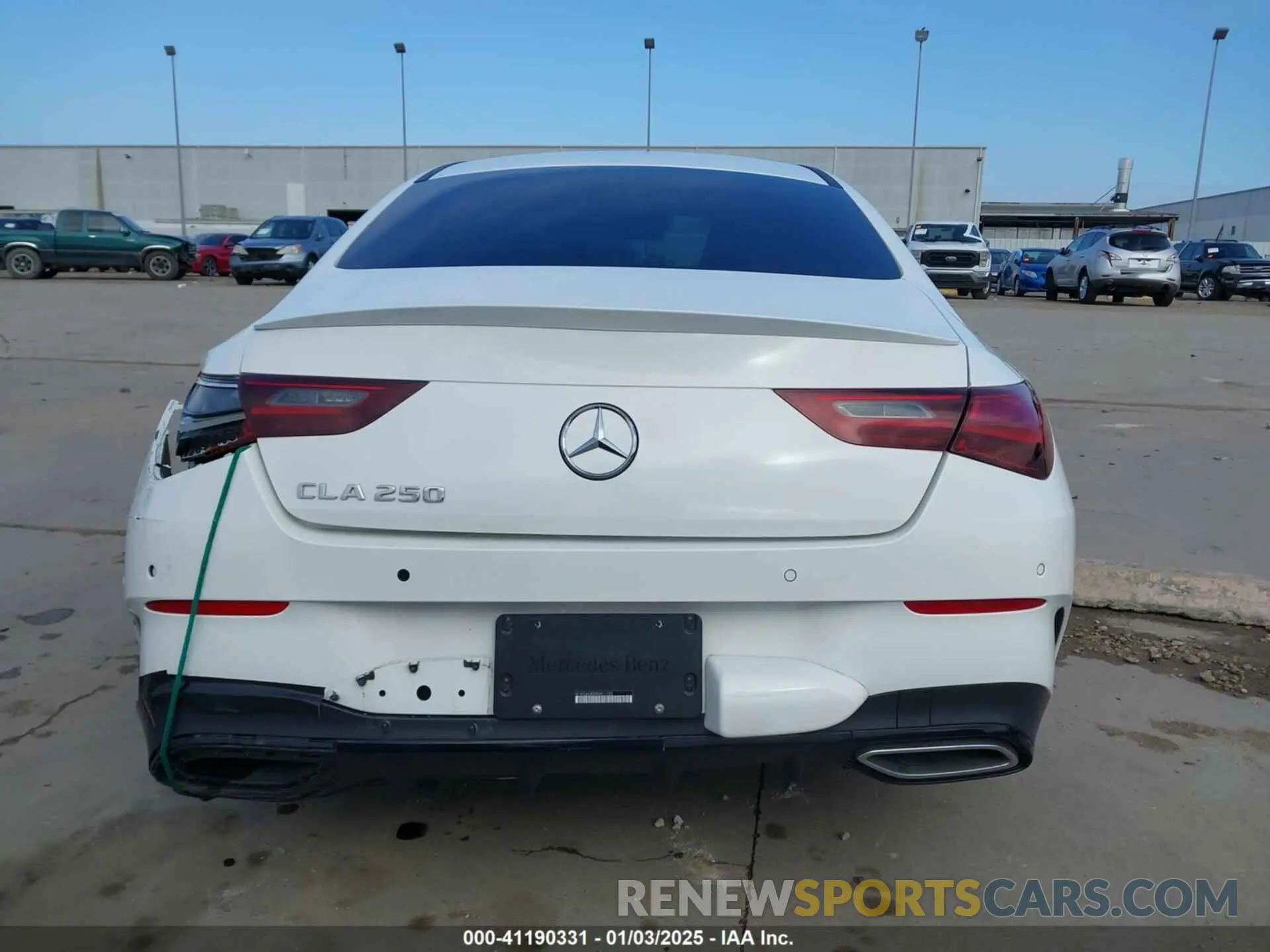 16 Photograph of a damaged car W1K5J4GBXRN451783 MERCEDES-BENZ CLA 250 COUPE 2024