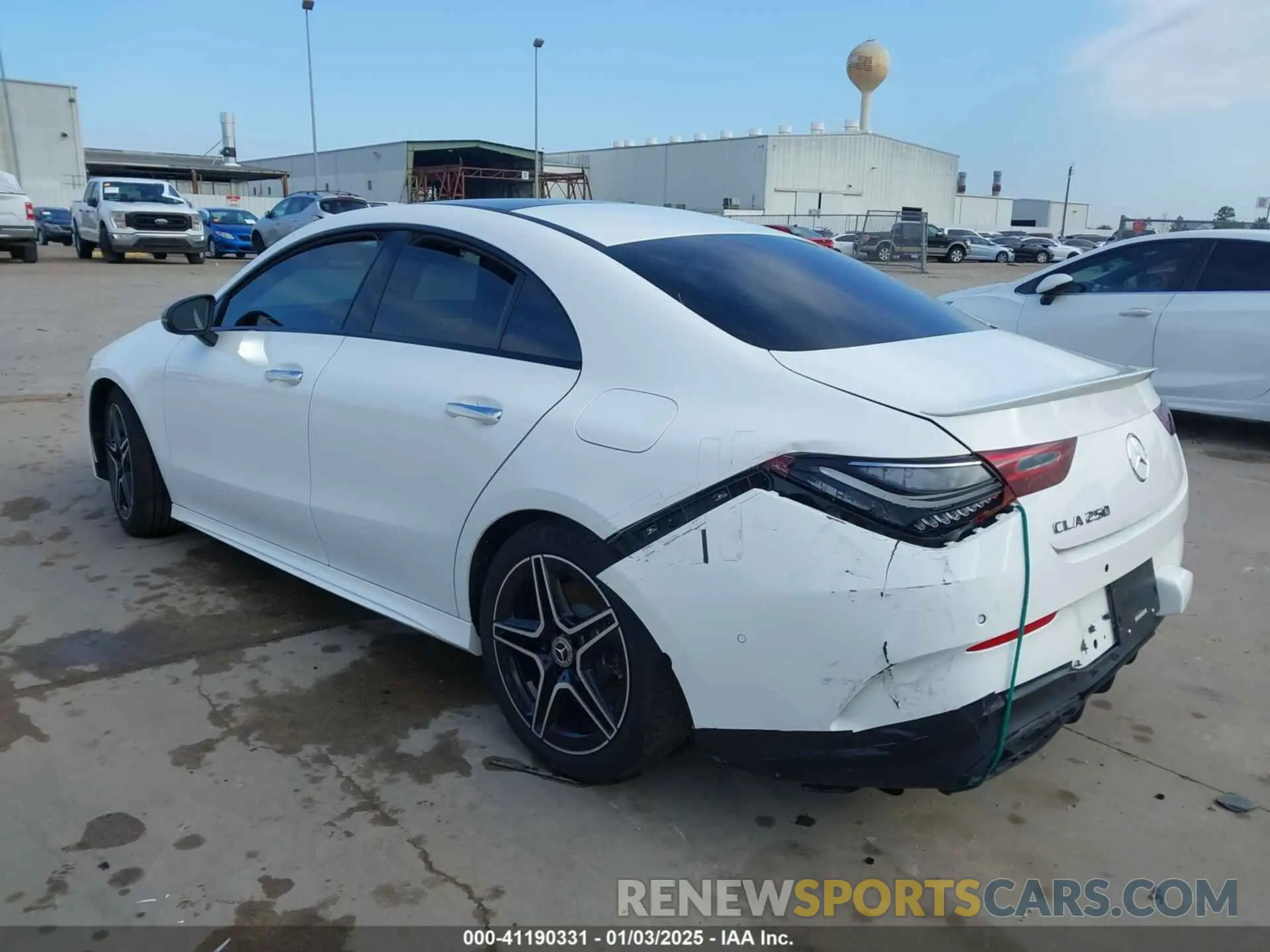 3 Photograph of a damaged car W1K5J4GBXRN451783 MERCEDES-BENZ CLA 250 COUPE 2024