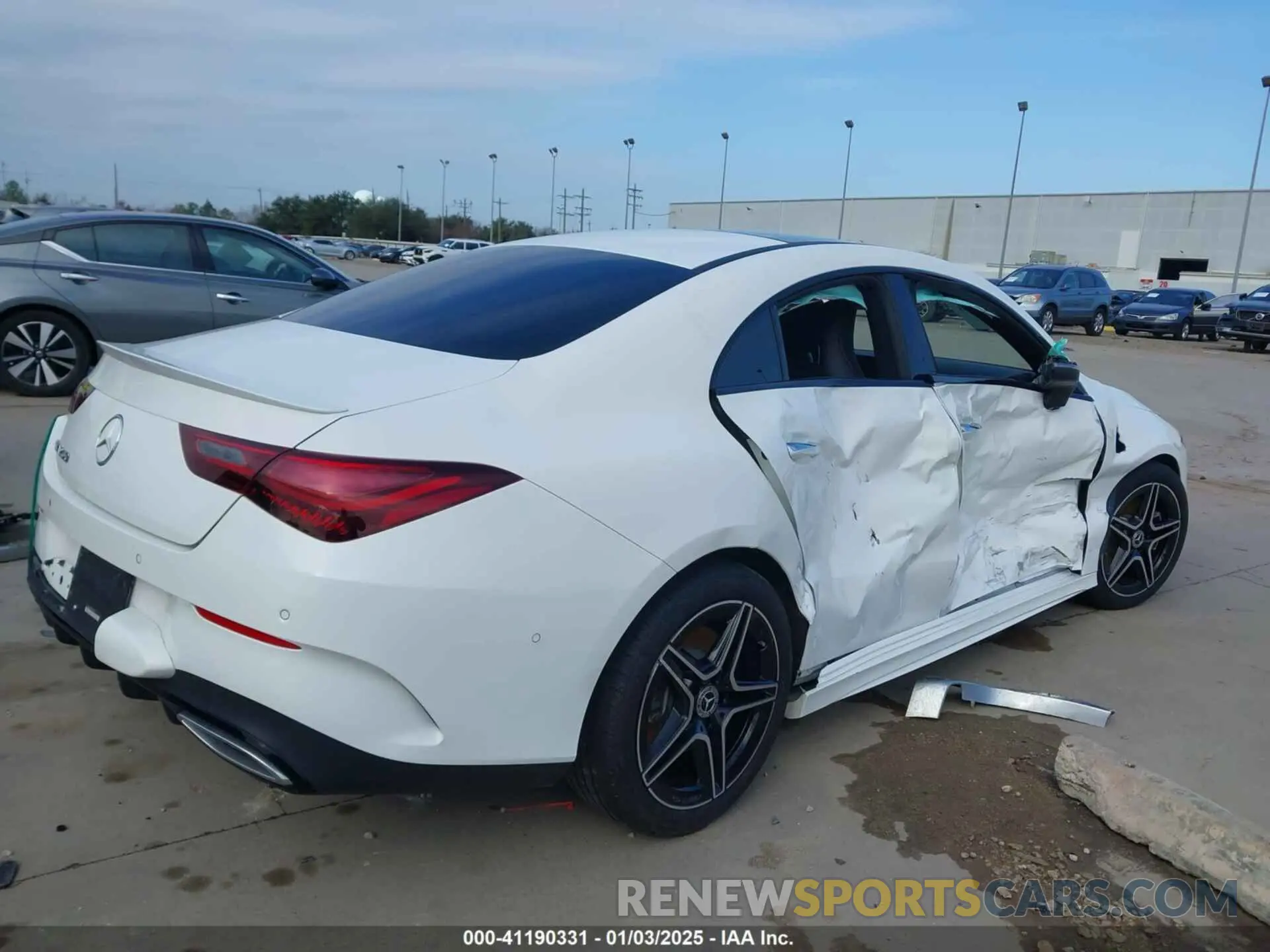 4 Photograph of a damaged car W1K5J4GBXRN451783 MERCEDES-BENZ CLA 250 COUPE 2024