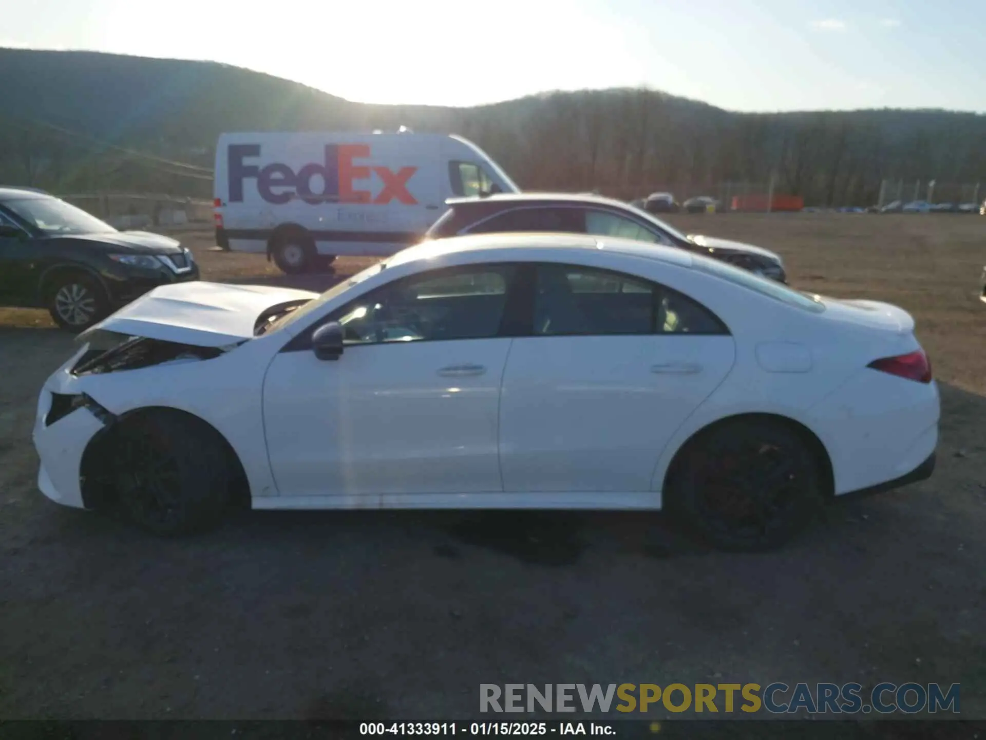 14 Photograph of a damaged car W1K5J4HB7RN450668 MERCEDES-BENZ CLA 250 COUPE 2024