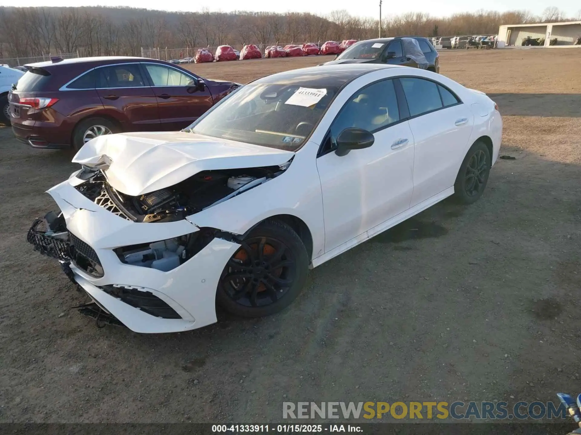 2 Photograph of a damaged car W1K5J4HB7RN450668 MERCEDES-BENZ CLA 250 COUPE 2024