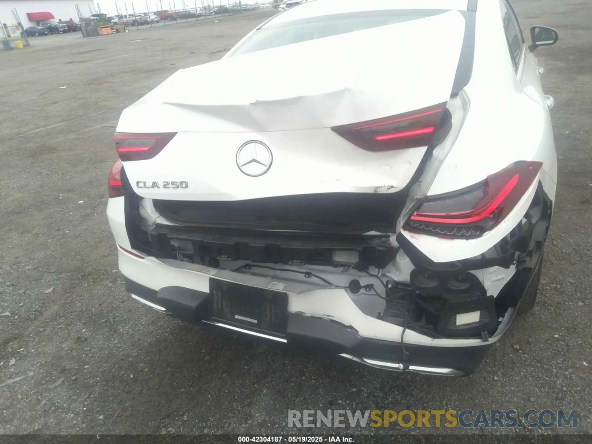 6 Photograph of a damaged car W1K5J4GB0SN522298 MERCEDES-BENZ CLA 250 COUPE 2025