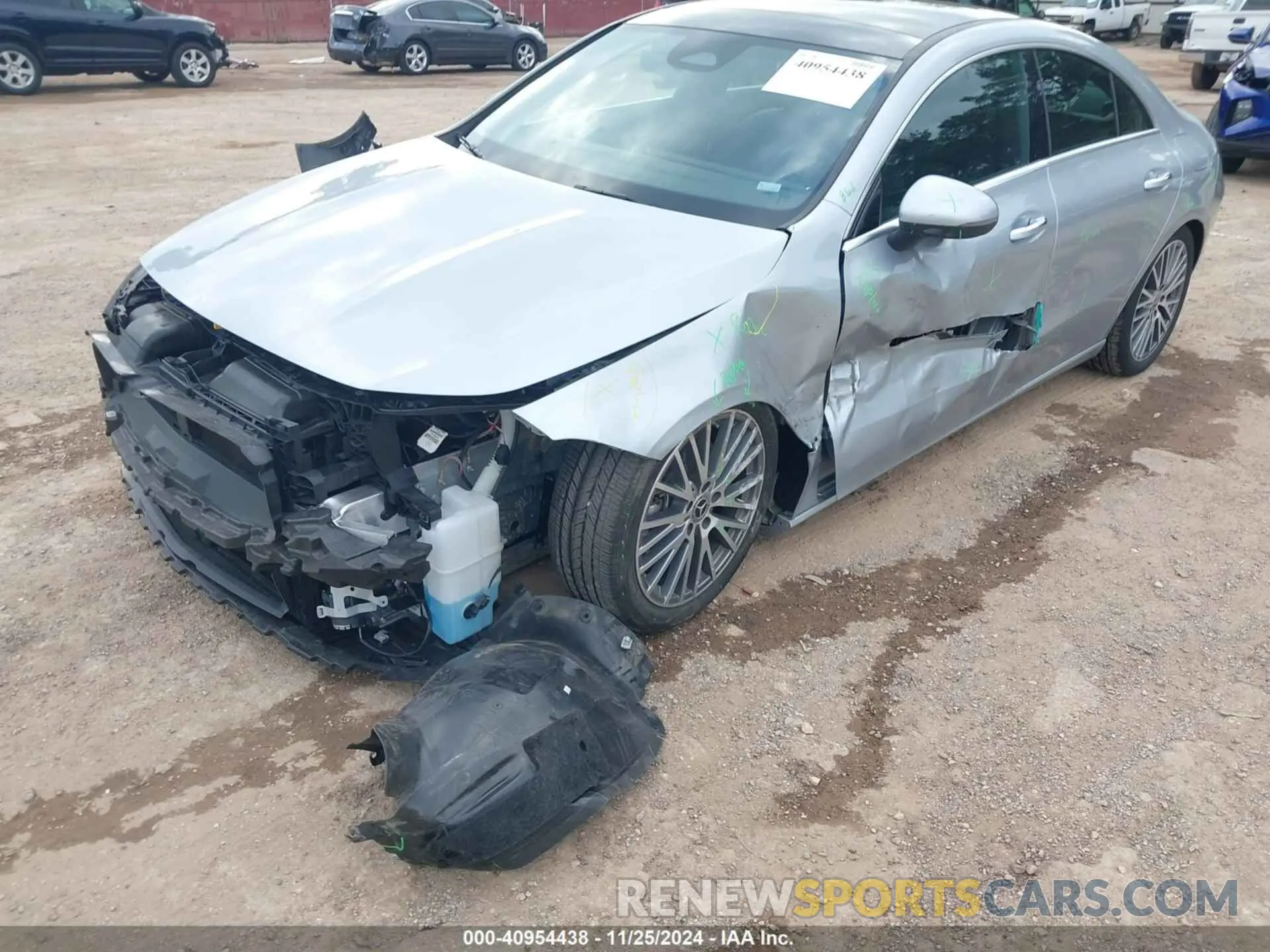 6 Photograph of a damaged car W1K5J4GB1SN511293 MERCEDES-BENZ CLA 250 COUPE 2025