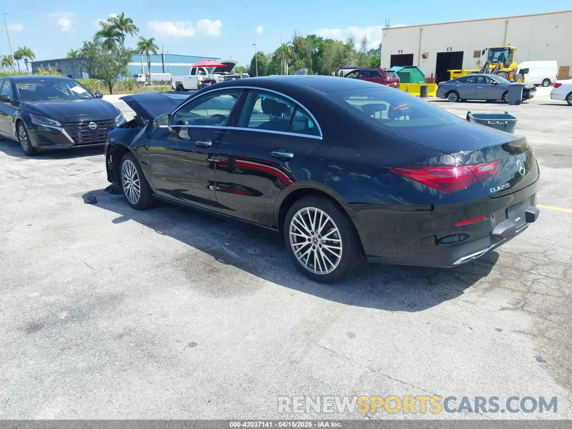 3 Photograph of a damaged car W1K5J4GB2SN527499 MERCEDES-BENZ CLA 250 COUPE 2025