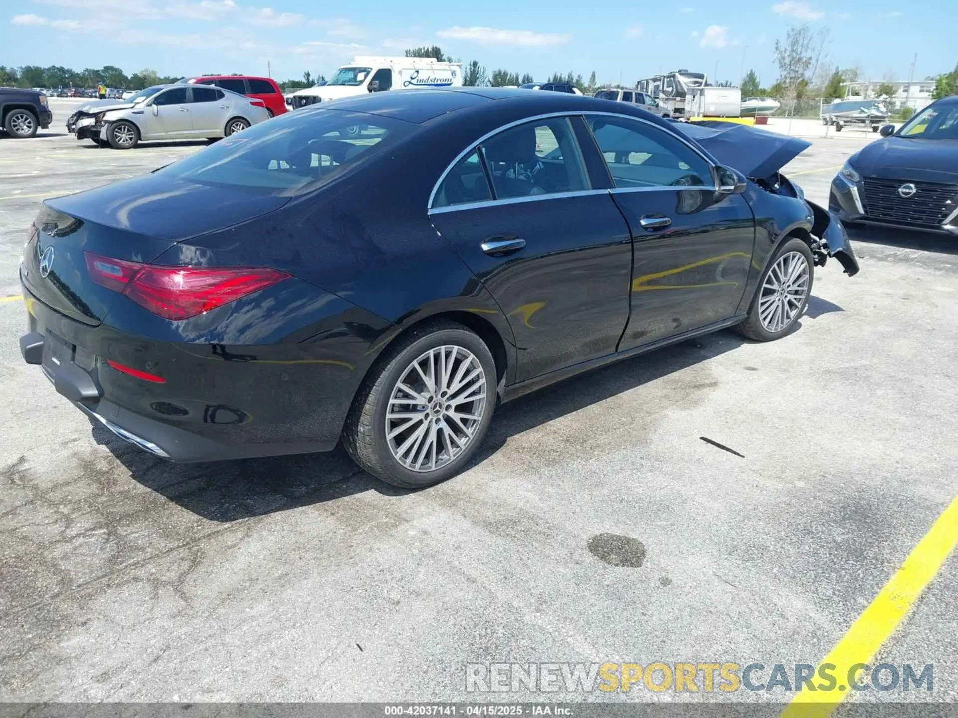 4 Photograph of a damaged car W1K5J4GB2SN527499 MERCEDES-BENZ CLA 250 COUPE 2025