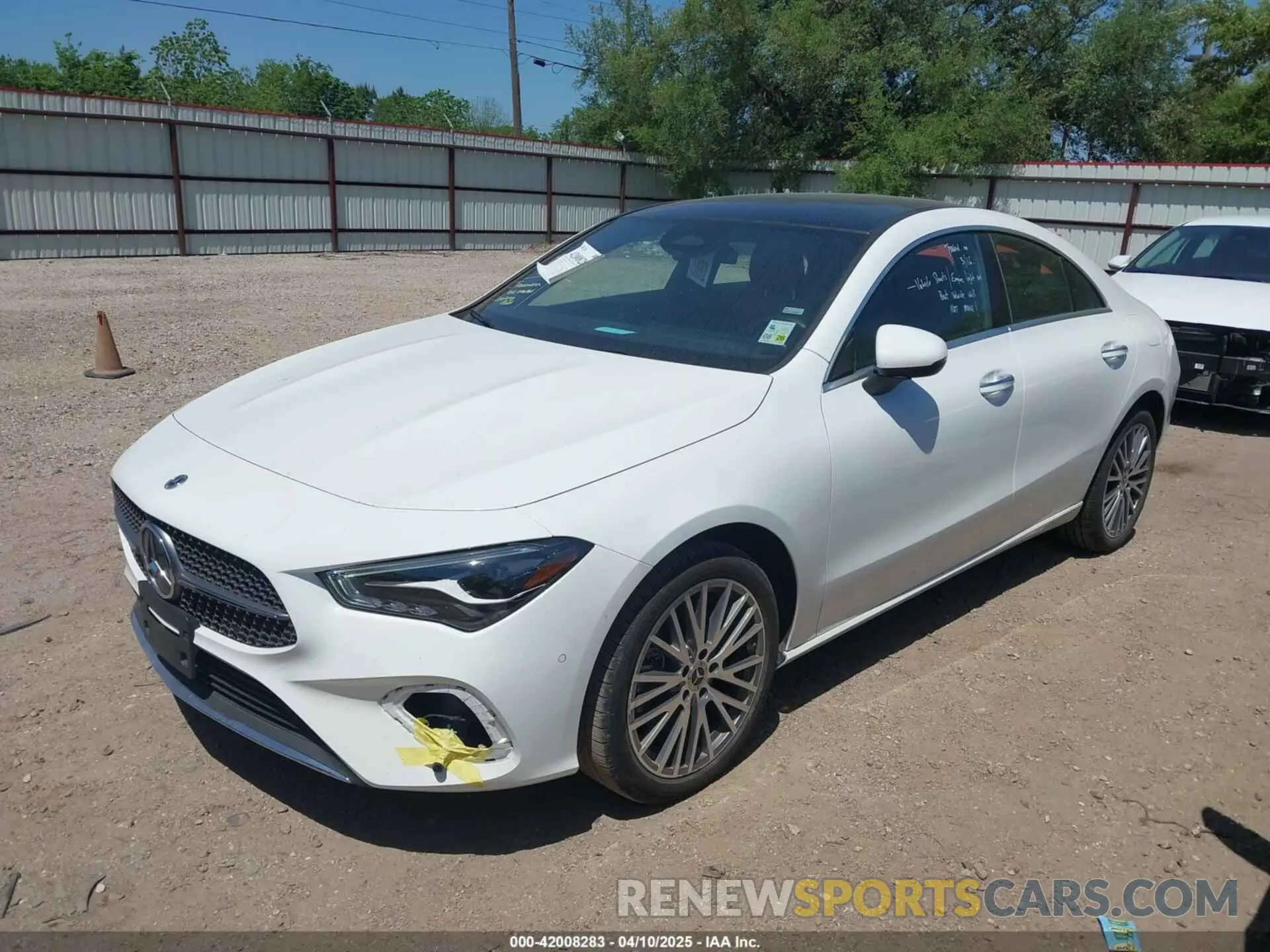 2 Photograph of a damaged car W1K5J4GB4SN515760 MERCEDES-BENZ CLA 250 COUPE 2025