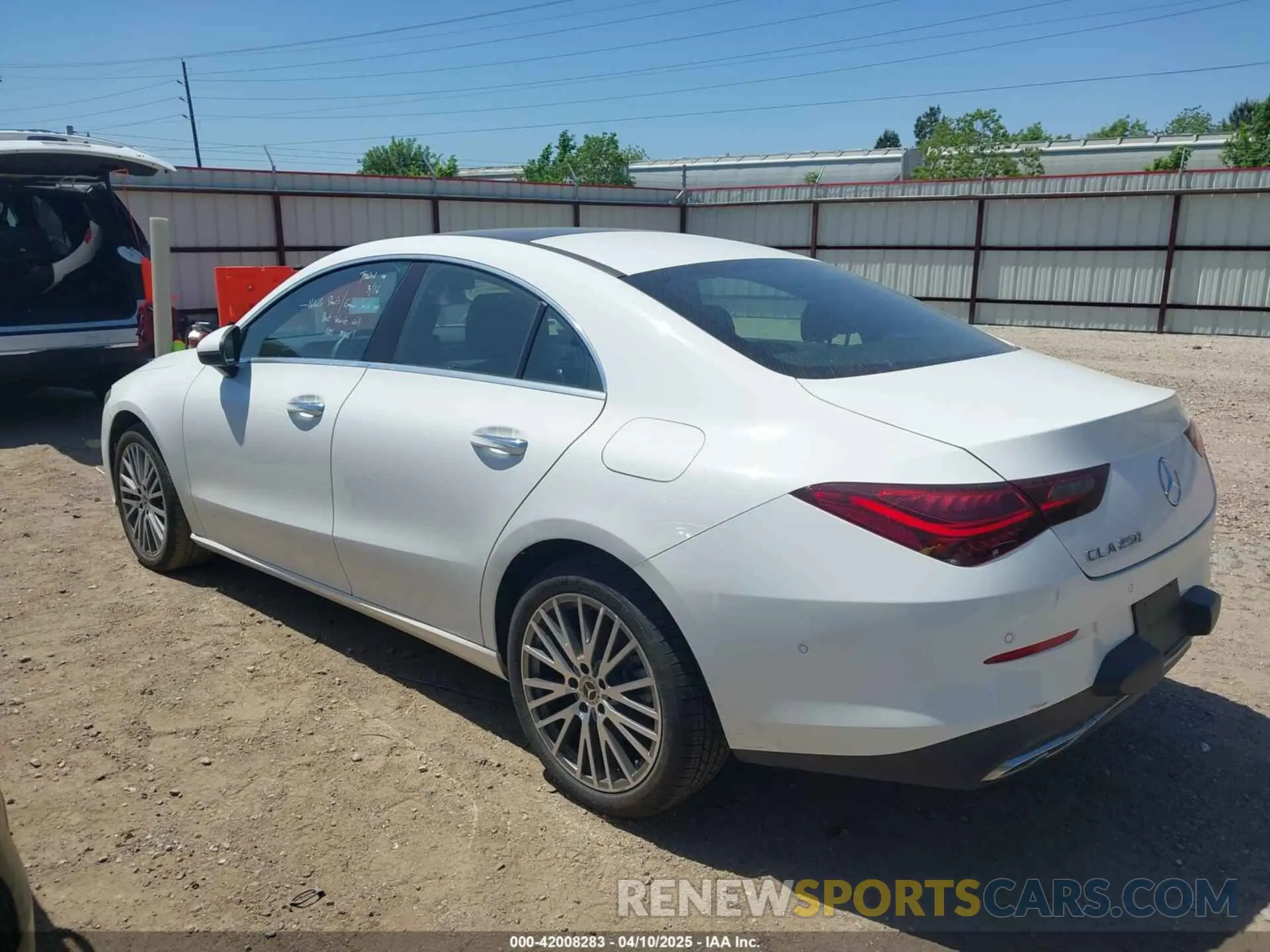 3 Photograph of a damaged car W1K5J4GB4SN515760 MERCEDES-BENZ CLA 250 COUPE 2025