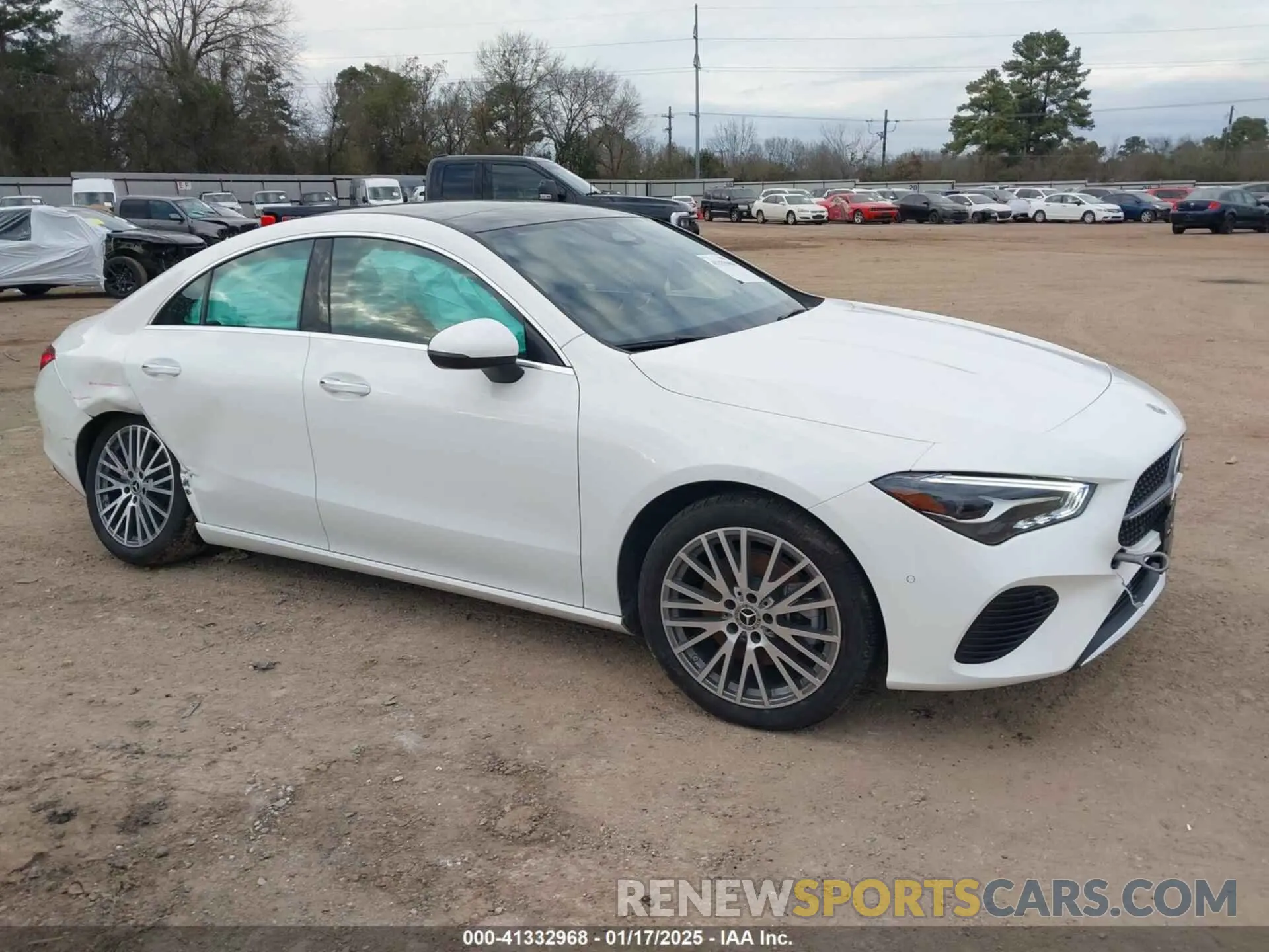 1 Photograph of a damaged car W1K5J4GB5SN509241 MERCEDES-BENZ CLA 250 COUPE 2025